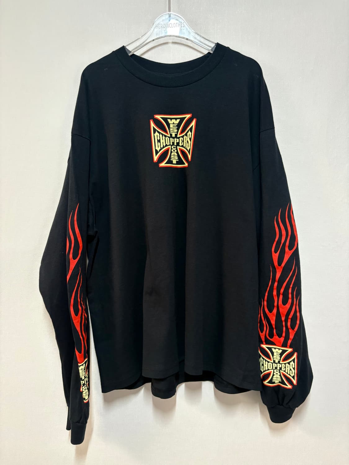 [XL] West Coast Choppers 플레임 롱슬리브 상품이미지1