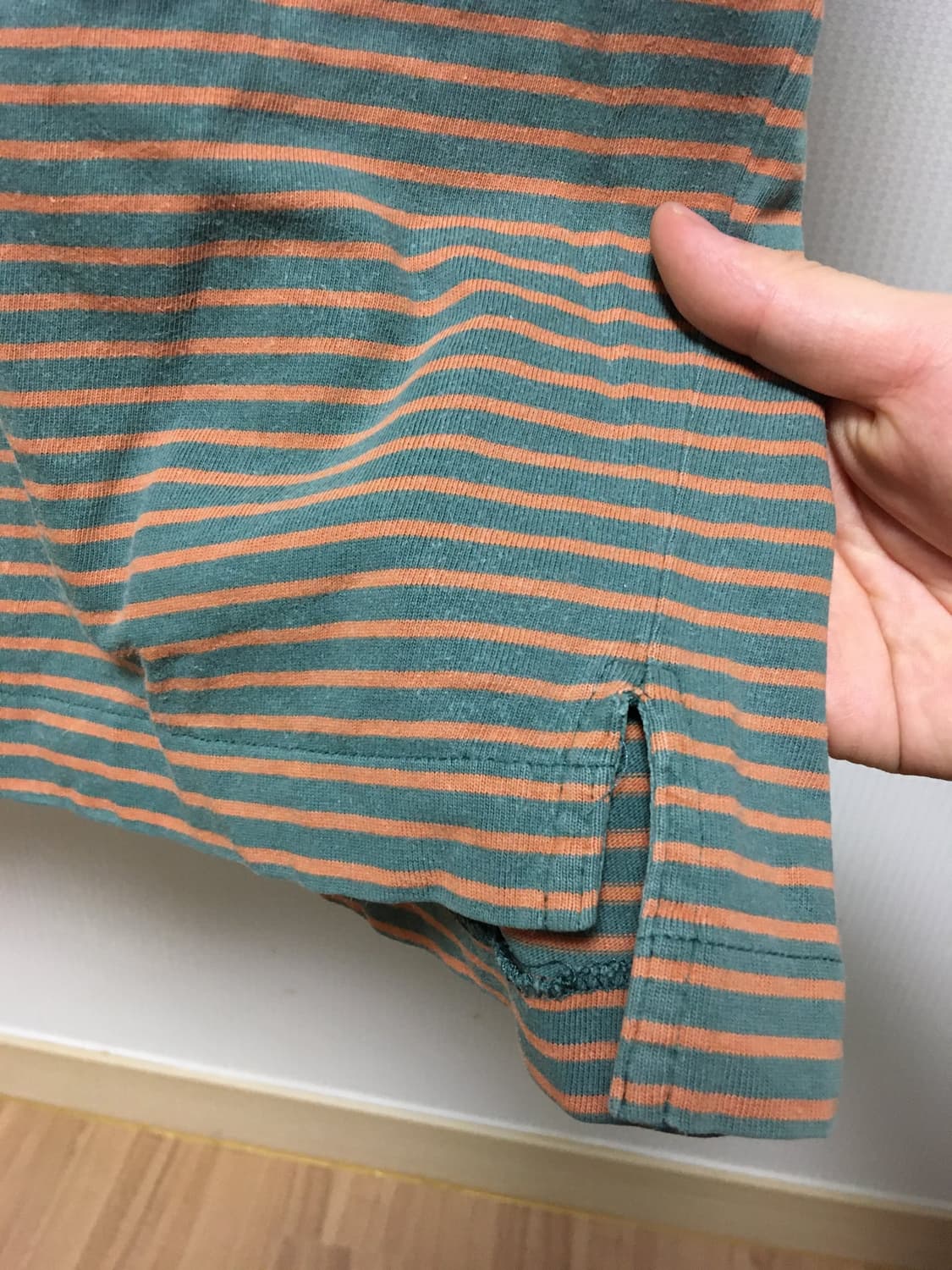 Striped Short Sleeve T-shirt 상품이미지5