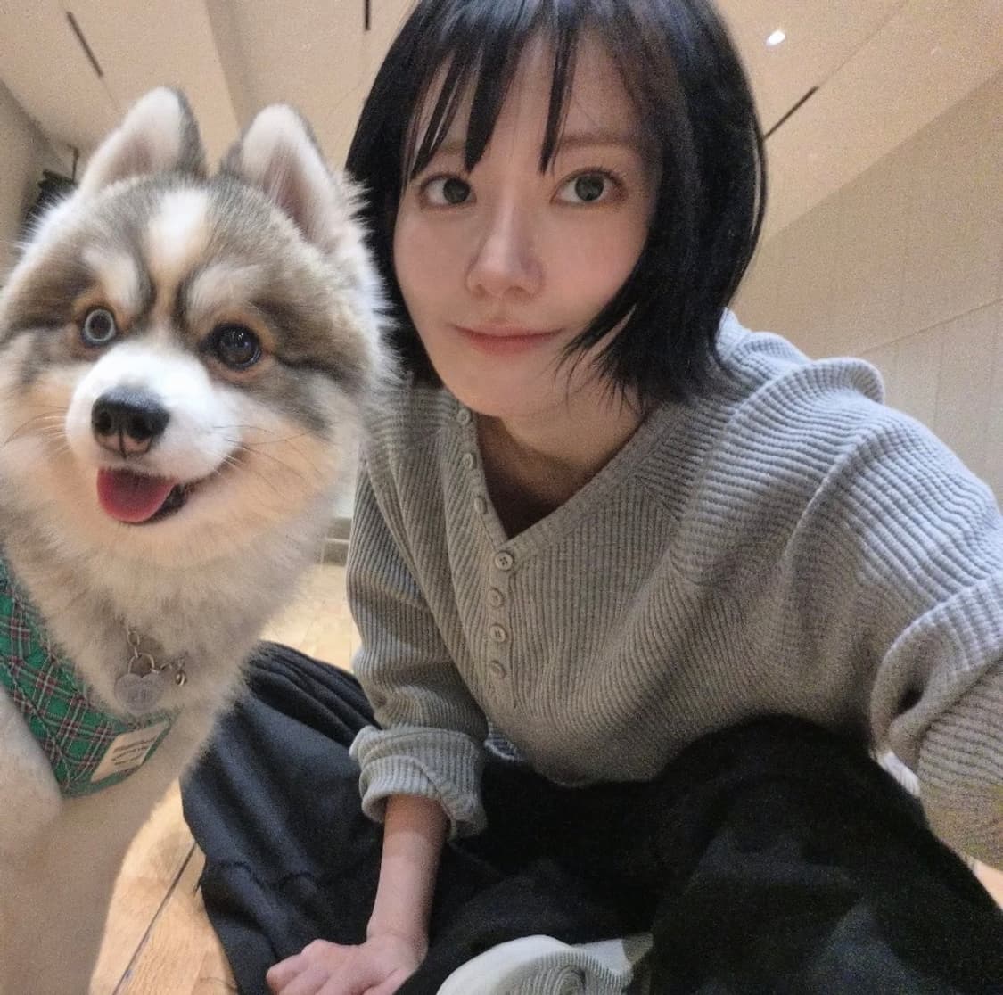 더티스 와플 티셔츠 (사쿠라 착용) 상품이미지2