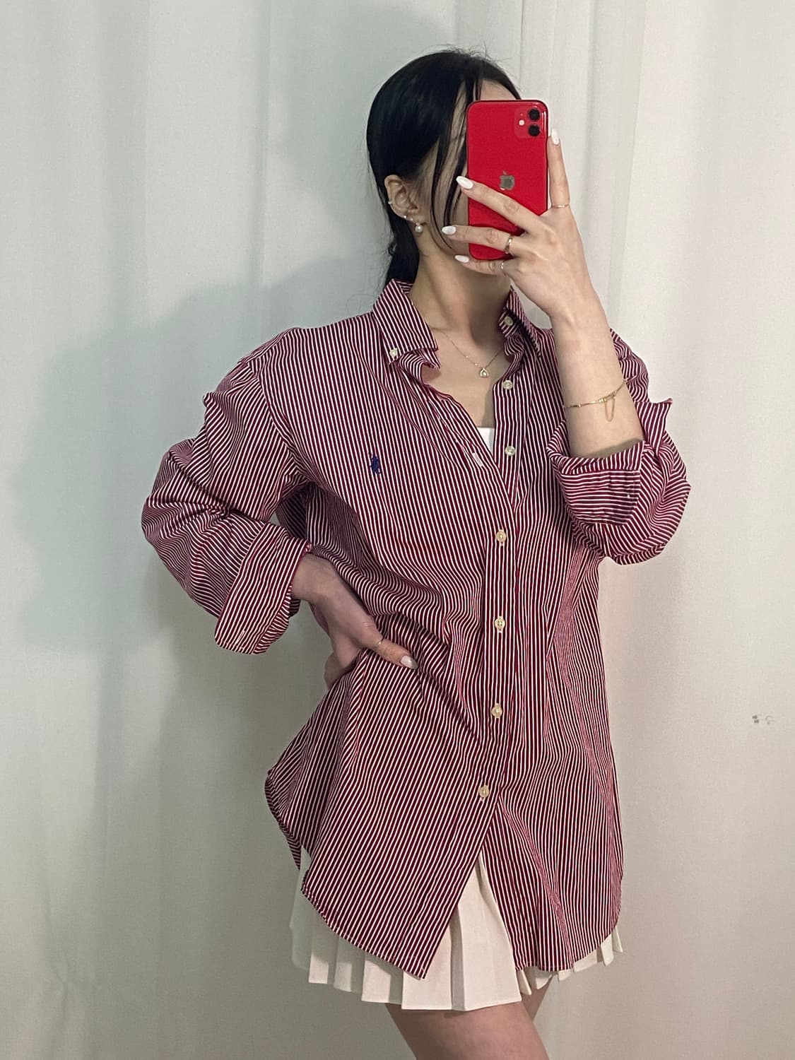 폴로 스트라이프 포니 셔츠 상품이미지2