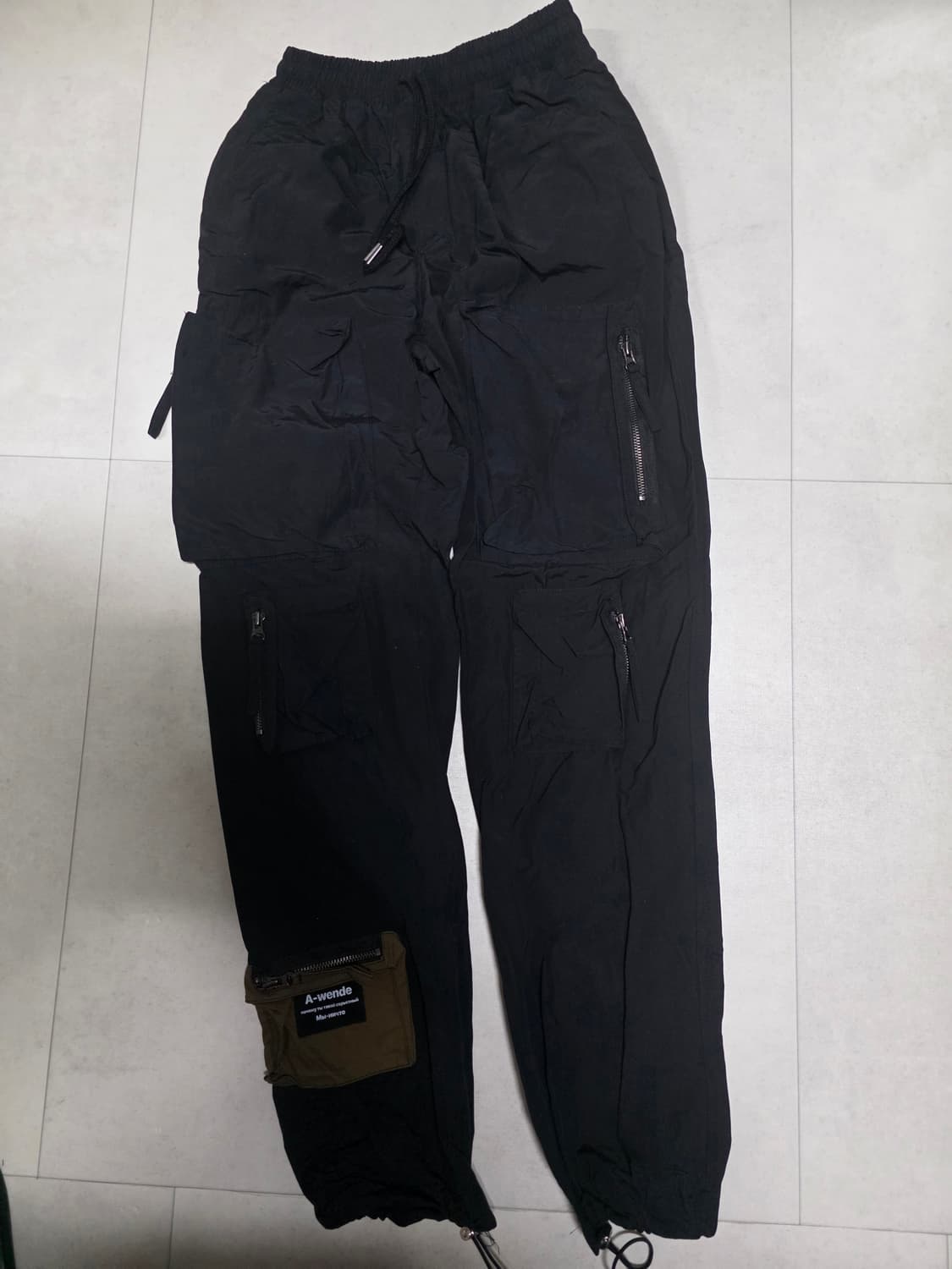 어웬드 A-wende 블랙 팬츠 바지 1사이즈 상품이미지1