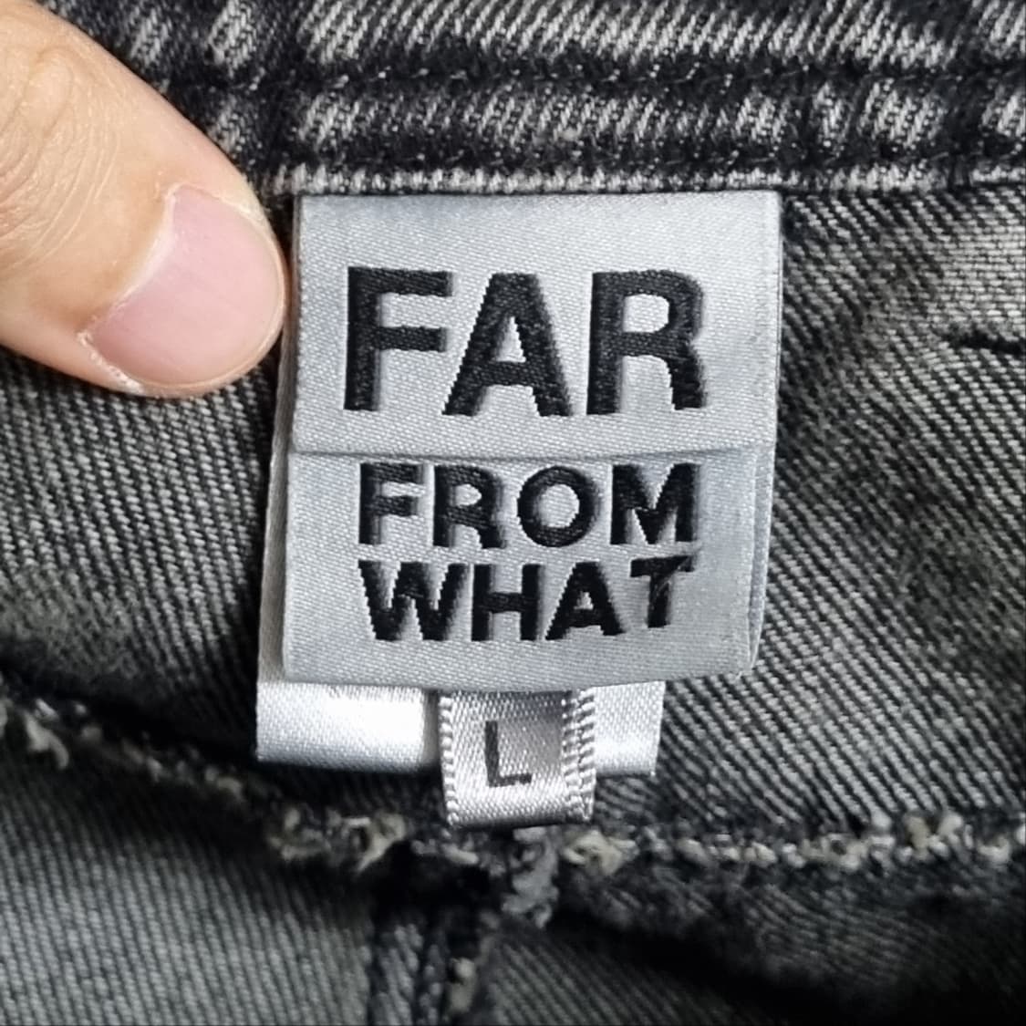 파프롬왓 파아카이브 워싱 데님 상품이미지3