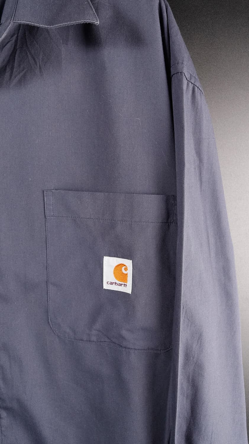 칼하트 원포켓 진그레이 셔츠 상품이미지2