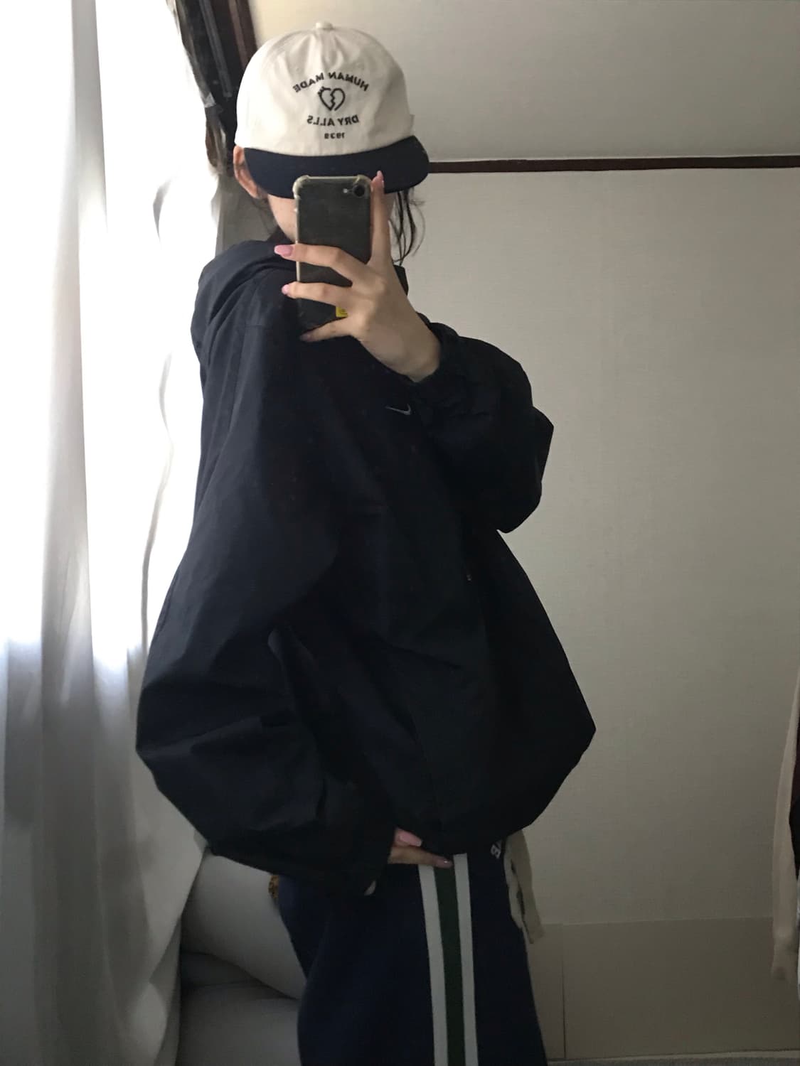 나이키 블랙 후드 바람막이 상품이미지5