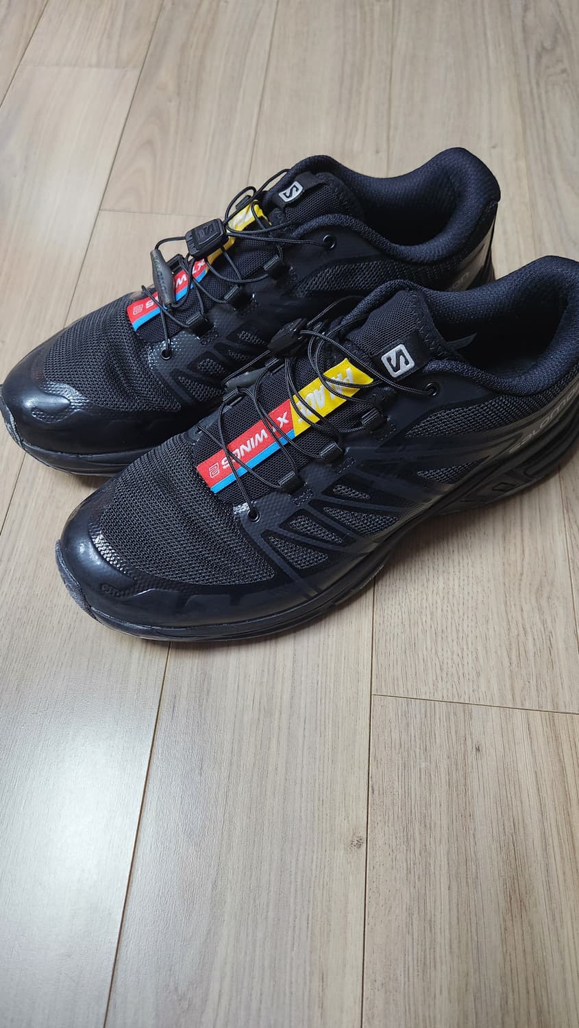 살로몬 팔라스 콜라보 XT-윙스2 블랙 새상품 상품이미지3