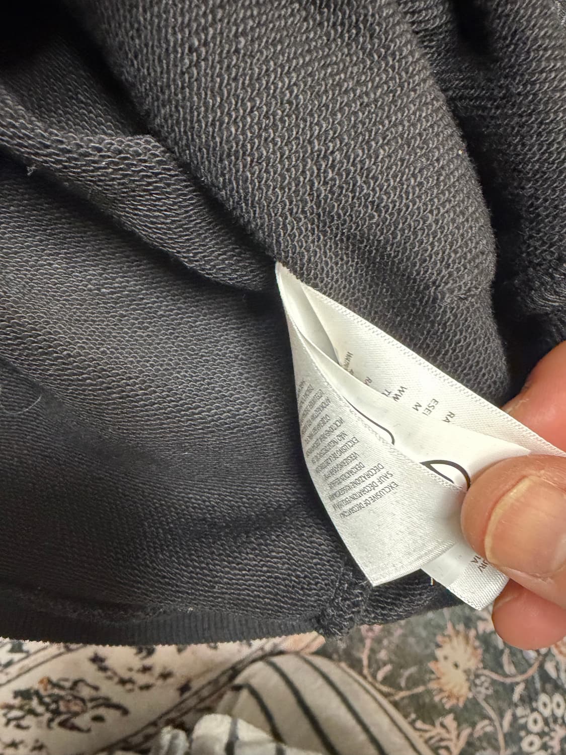 폴로 블랙 후드집업 상품이미지5