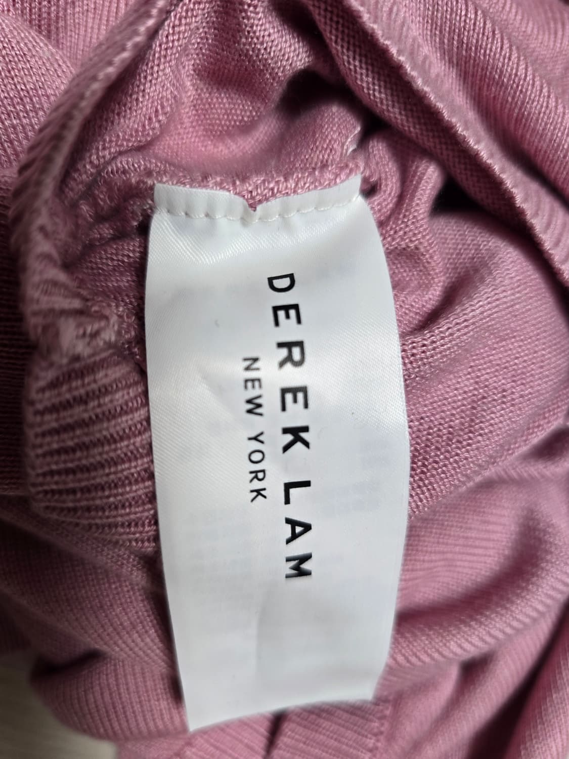 DEREK LAM 뉴욕 실크 언발란스 니트 블라우스 상품이미지5