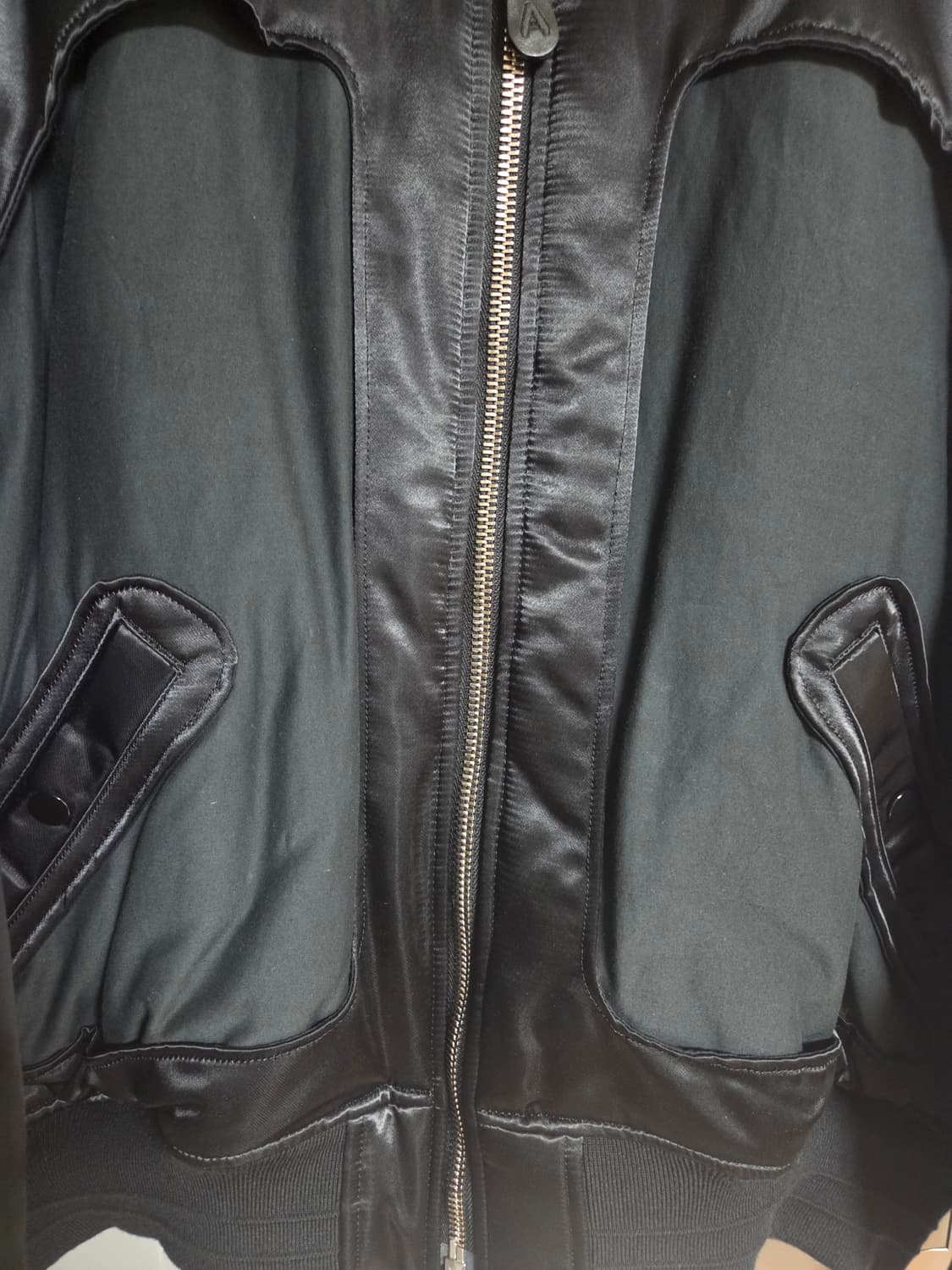 앰부쉬 블랙 봄버 자켓 상품이미지3