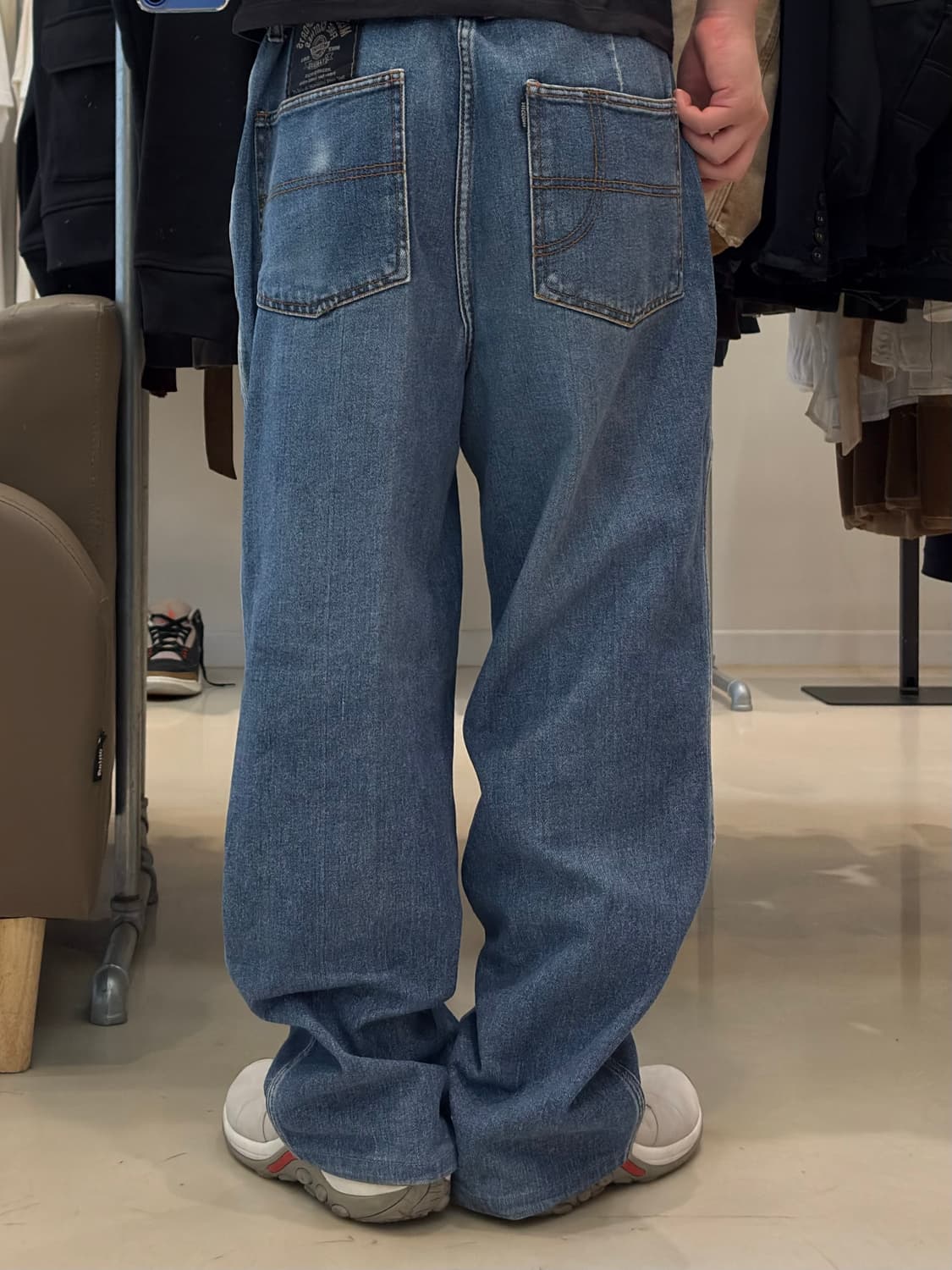 미쏘니 더블니 데님팬츠 상품이미지9