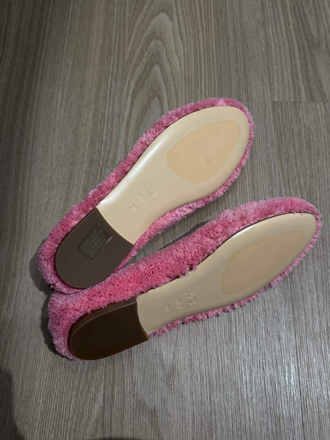 AGL 밀리 발레리나 플랫 핑크 36 상품이미지3