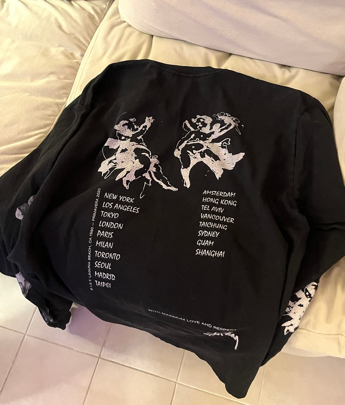 스투시 엔젤스 롱슬리브 상품이미지1