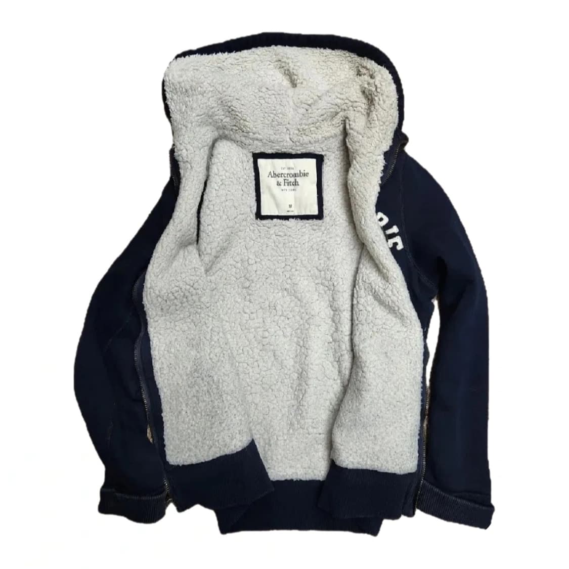 아베크롬비 네이비 후드집업 M 상품이미지2