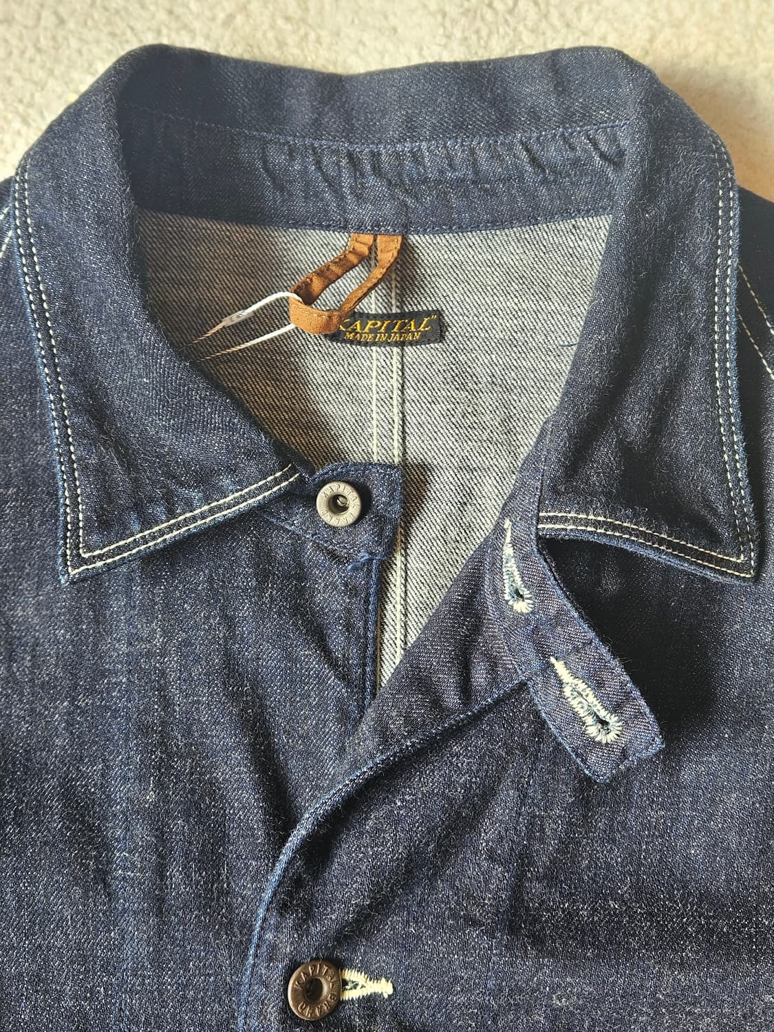 캐피탈 12온즈 커버올 자켓 상품이미지1