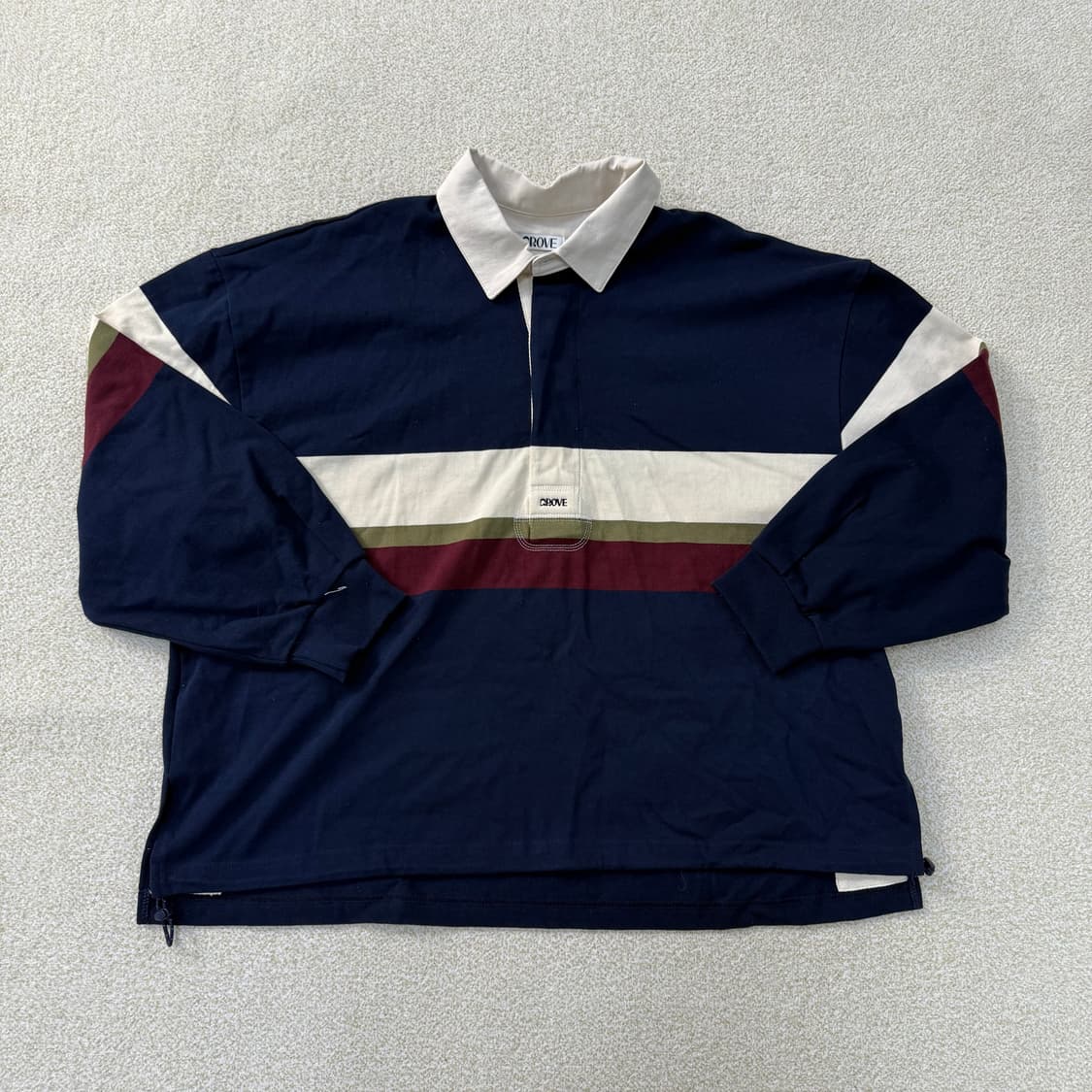 [F] 그로브 헤비 럭비 티셔츠 0119T1 상품이미지1
