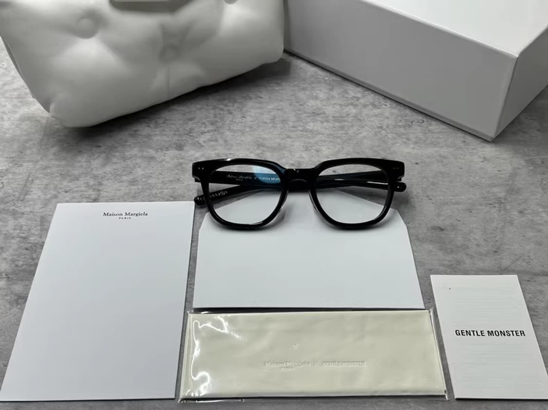 [정품/S급] 젠틀몬스터 x 메종 마르지엘라 MM117 블랙 안경 상품이미지1