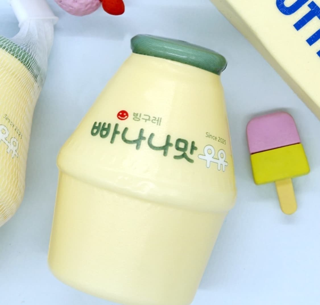 빠나나맛 우유 말랑이 스퀴시 상품이미지1