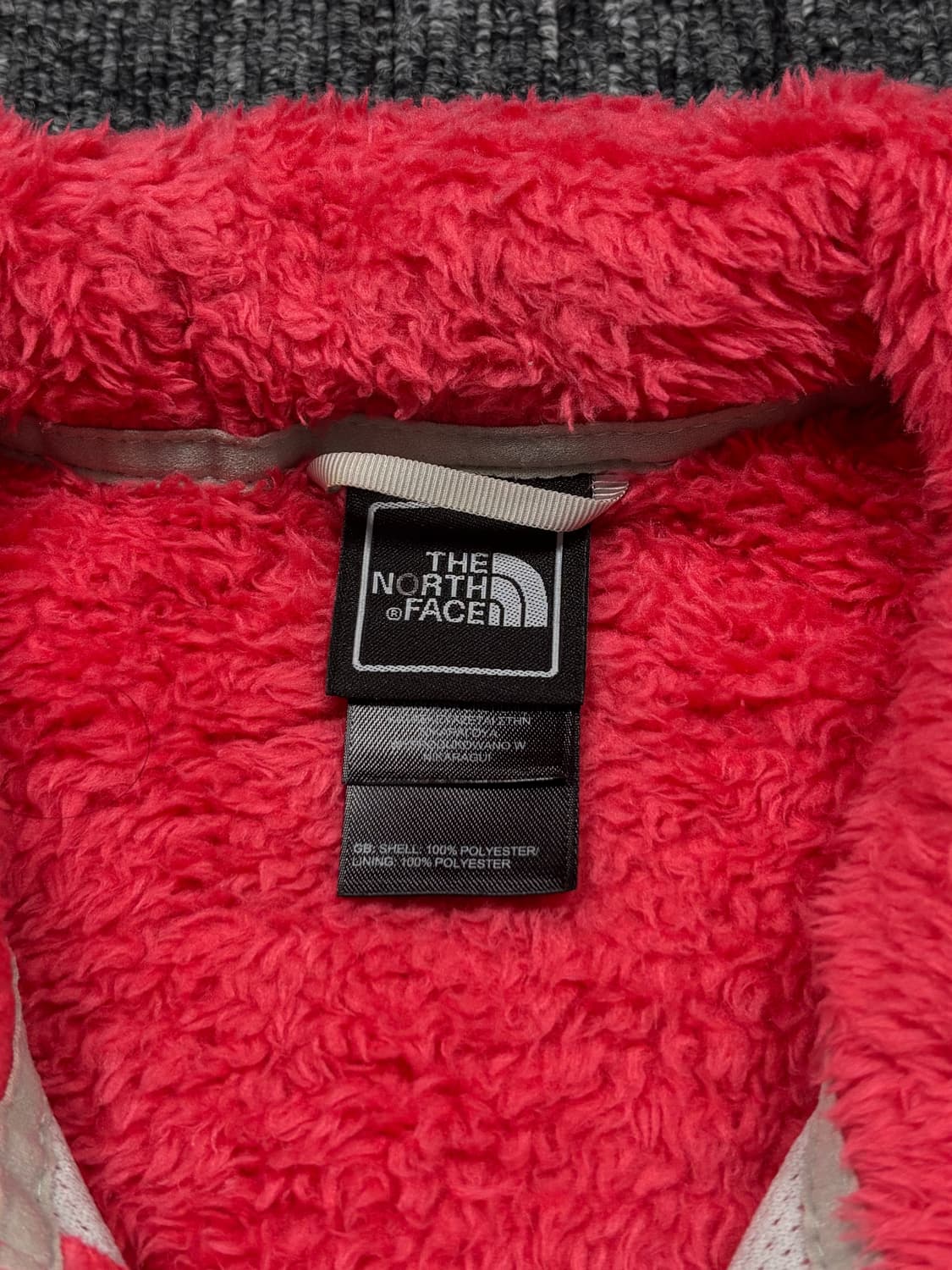 노스페이스 핑크 플리스 후리스 자켓 상품이미지6