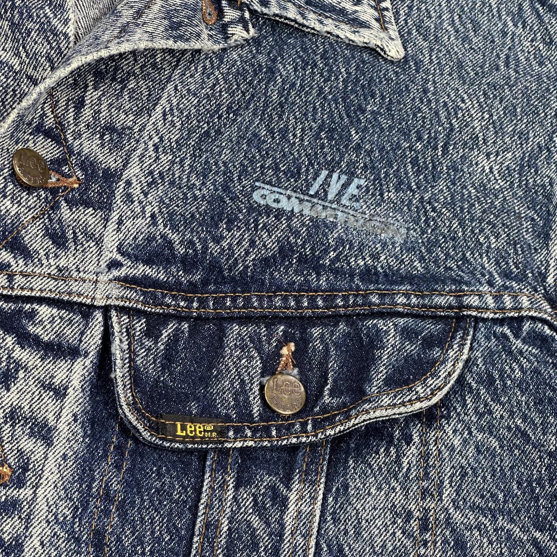 Lee (리) USA 워싱 트러커 데님자켓 (XL) 상품이미지4