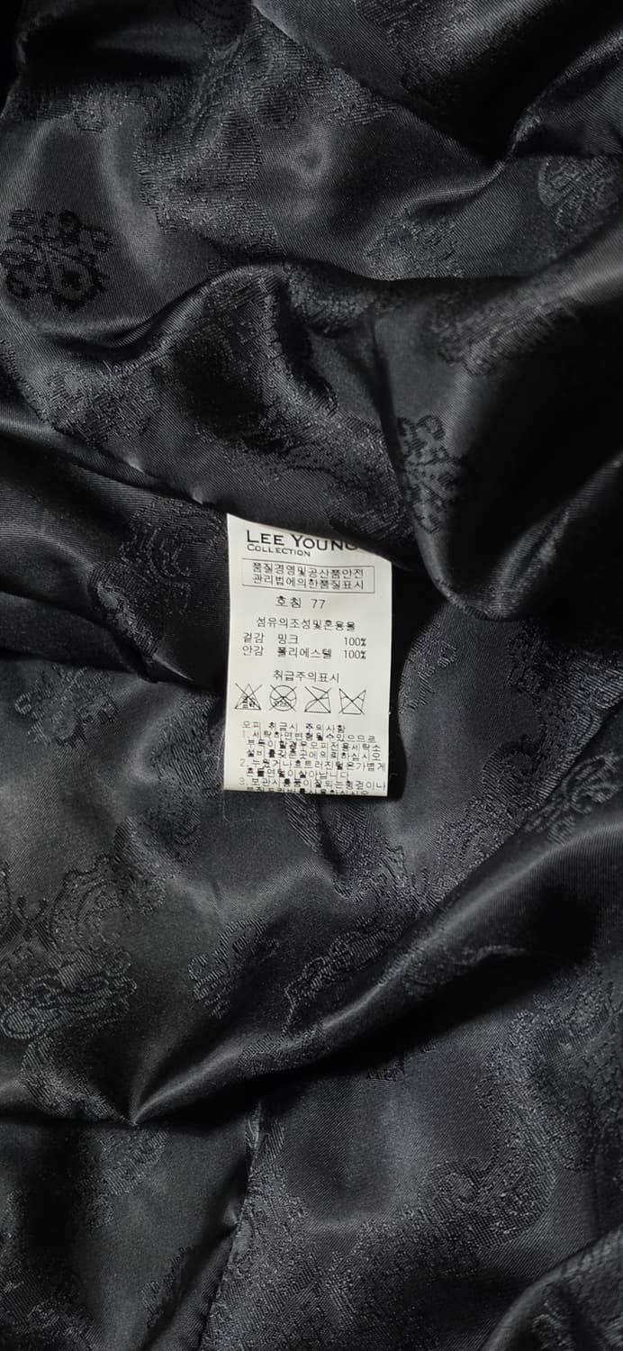 LEE YOUNG A COLLECTION 블랙 퍼 코트 77 상품이미지4