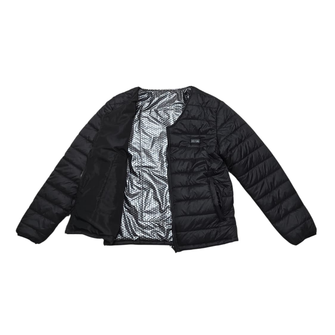 블랙 스마트 발열 패딩 상품이미지1