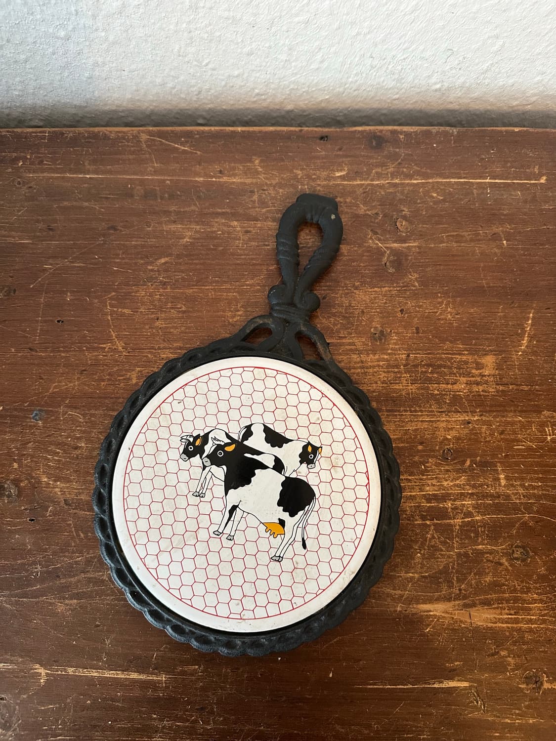 독일)빈티지 주물 젖소벽걸이 상품이미지6