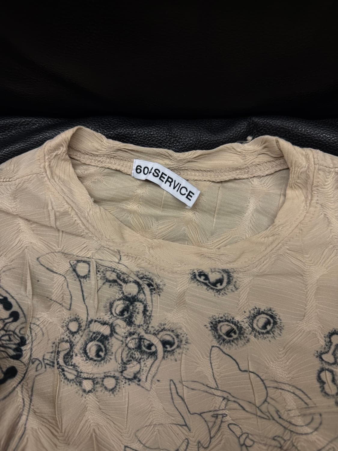 604service lisa tattooed top 상품이미지3