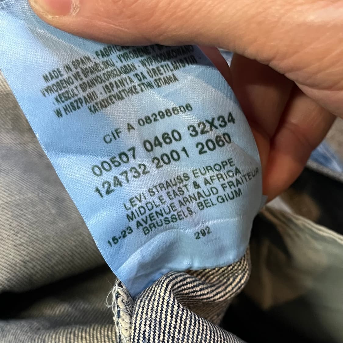 00s Levis507 슬림 부츠컷 (33“) 상품이미지5