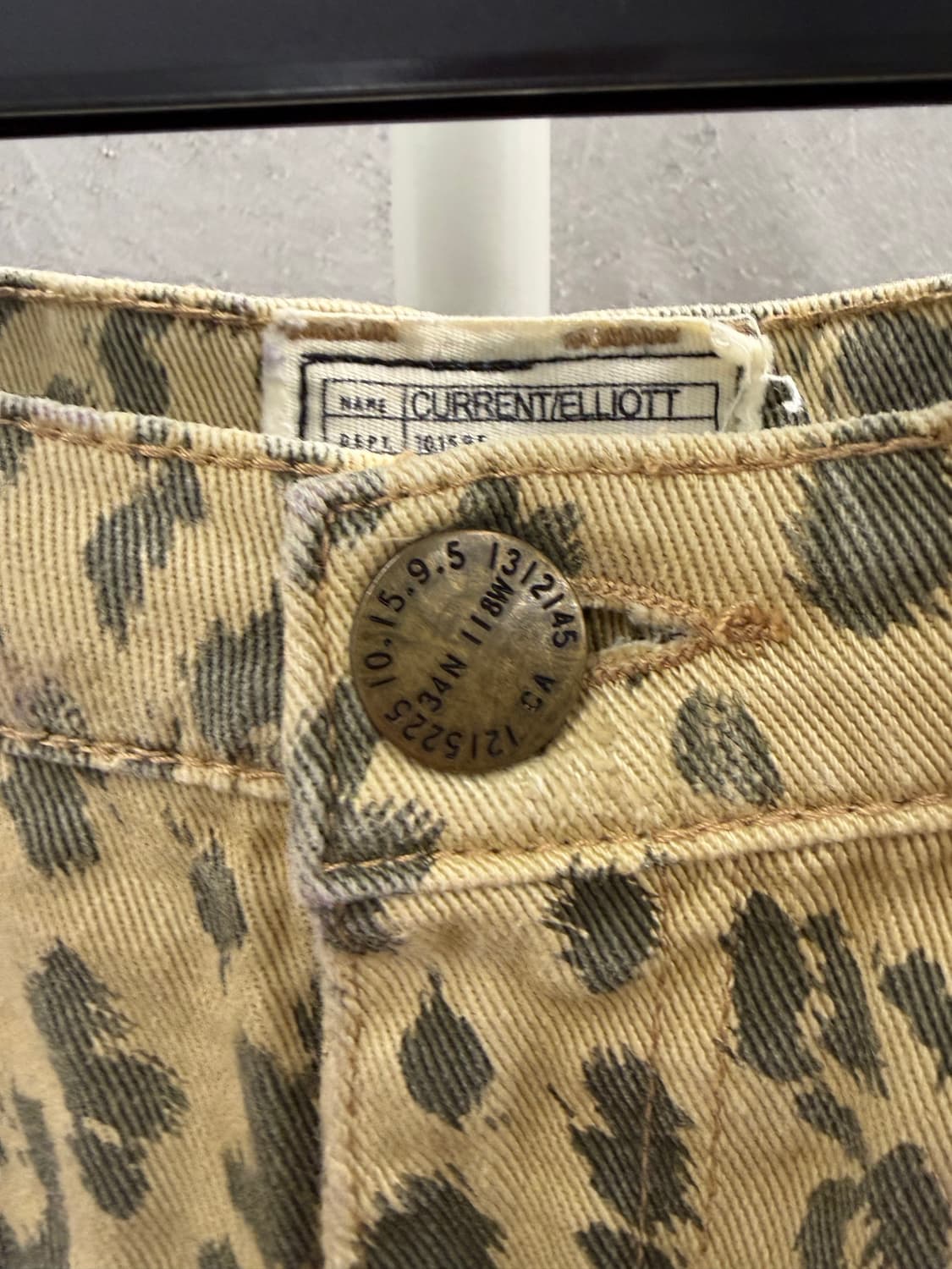 커렌트 엘리엇 레오파드 숏팬츠 27 상품이미지3