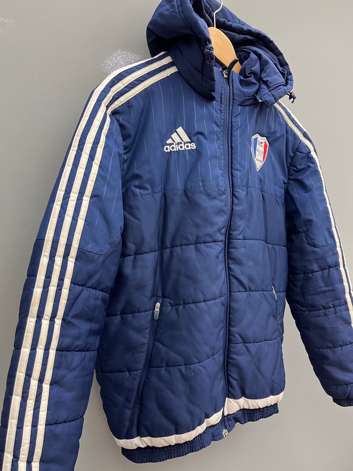 아디다스 수원 삼성 블루윙즈 패딩 점퍼 상품이미지2