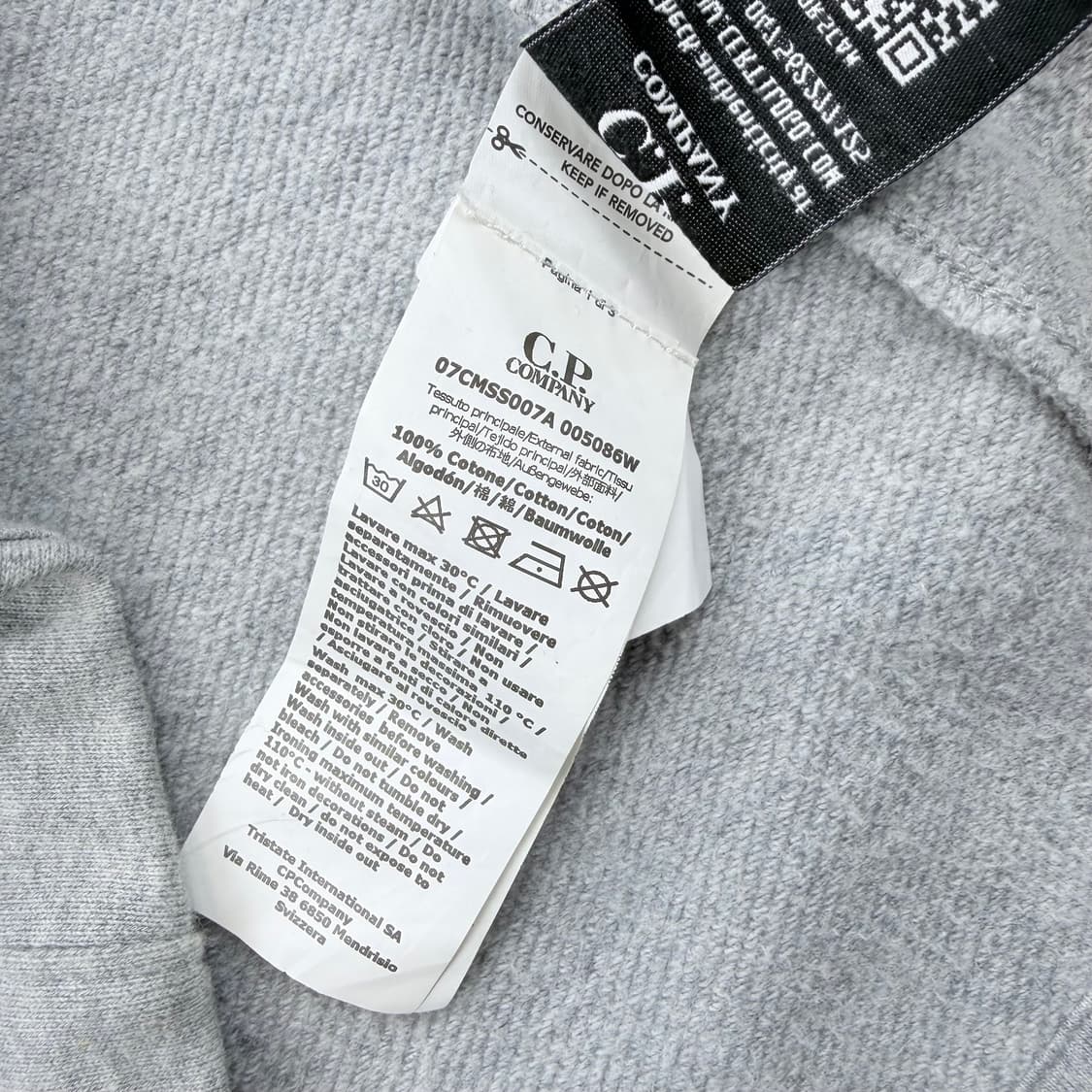 CP company 19FW 렌즈 와펜 지퍼 맨투맨 상품이미지8