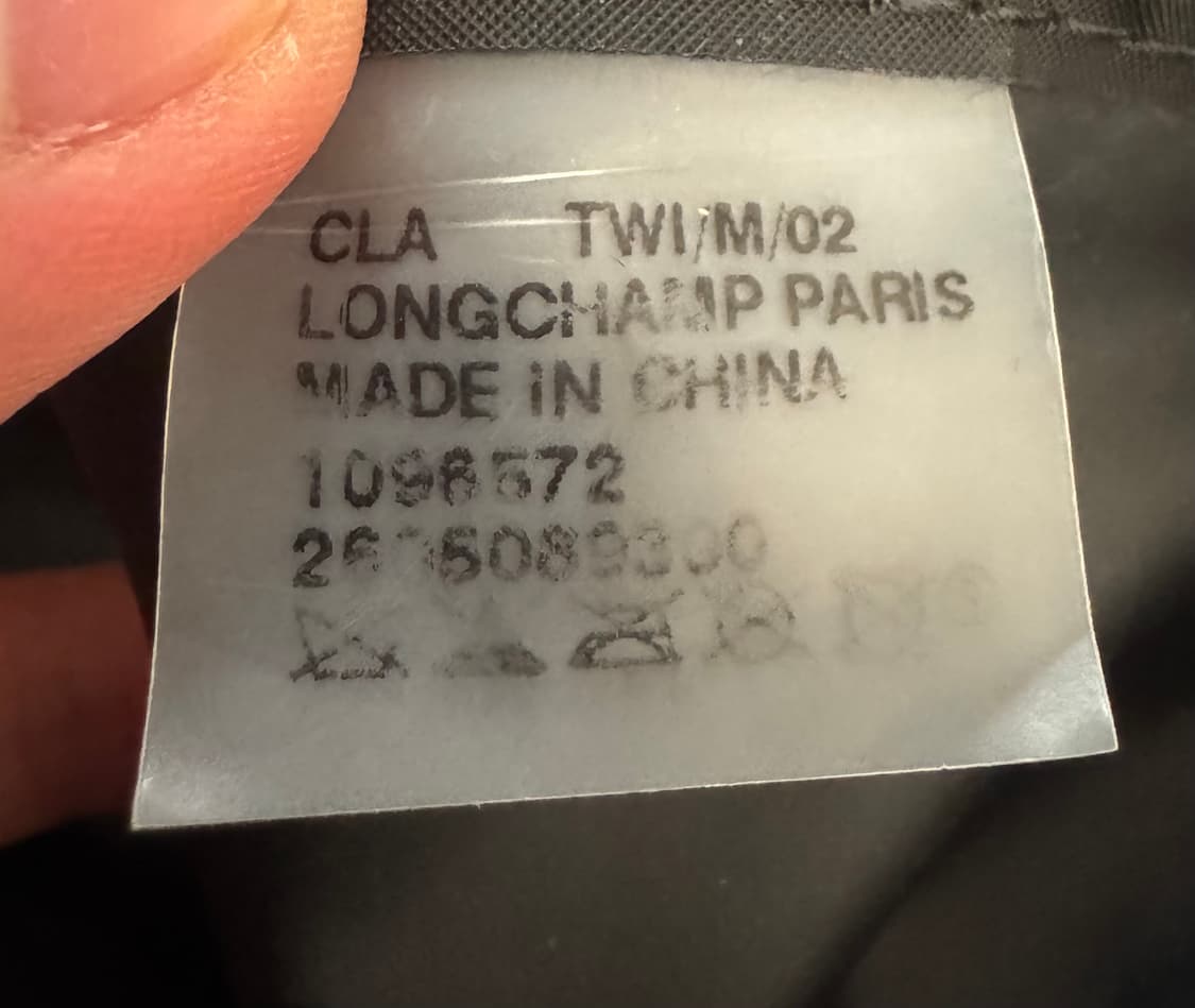 롱샴 르 플리아쥬 오리지널 숄더백 S (건메탈/그레이) 판매합니다 상품이미지10