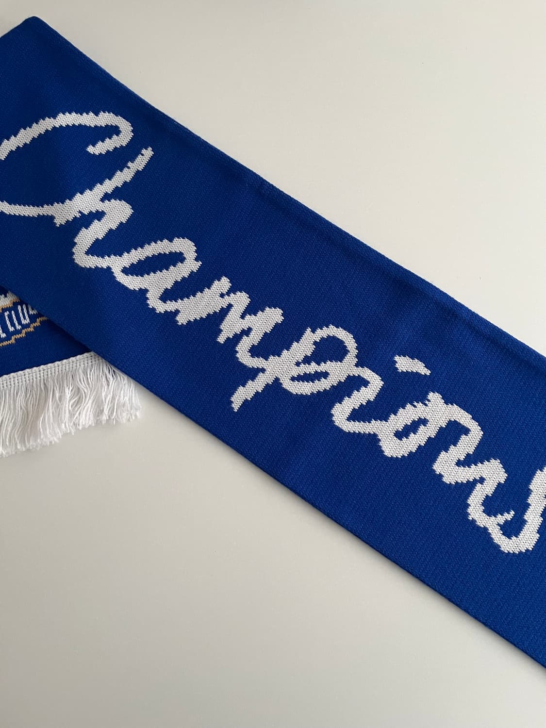 첼시 머플러 목도리 16-17시즌 블루 화이트 상품이미지3