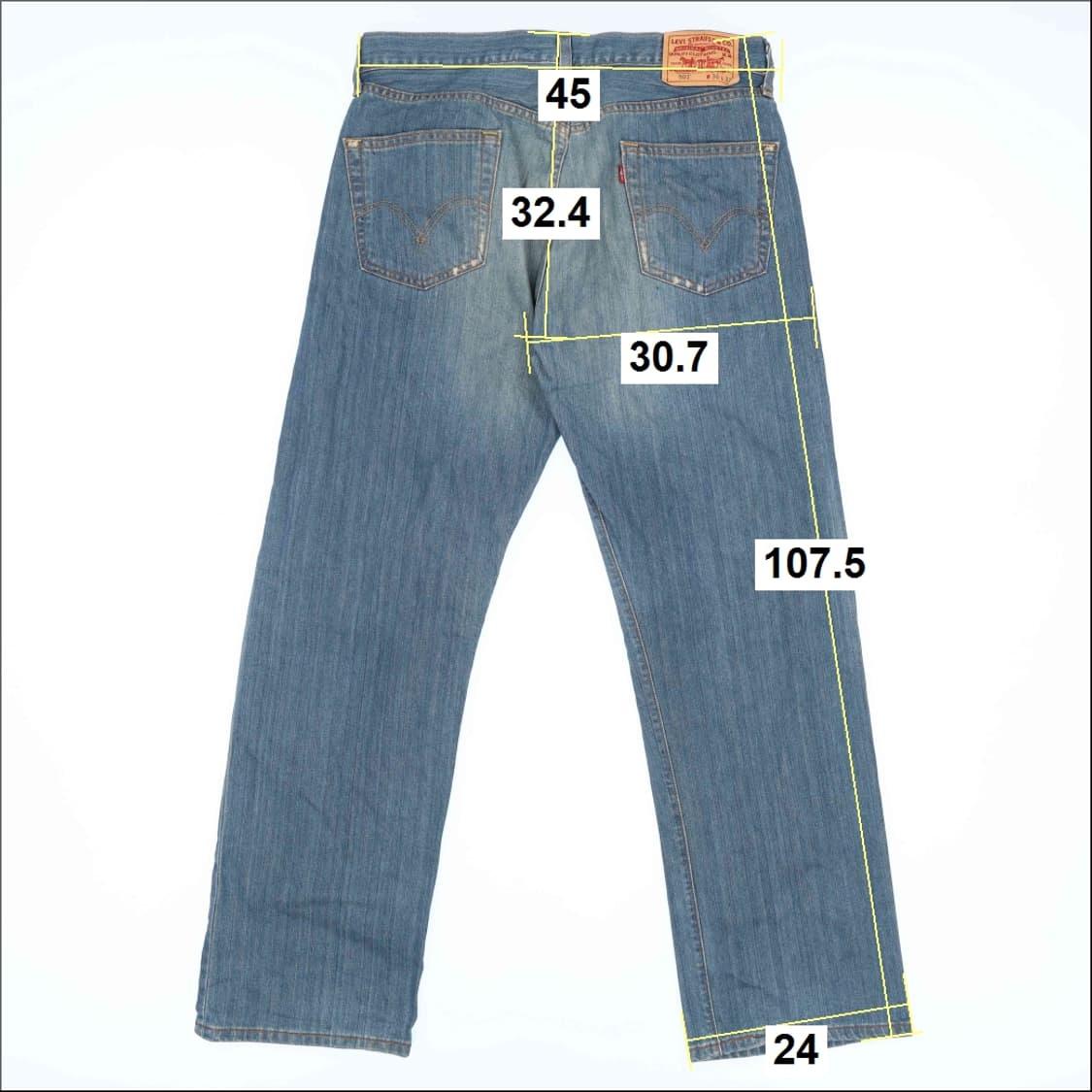 36 리바이스 501 데님 팬츠 청바지 N7503 상품이미지5