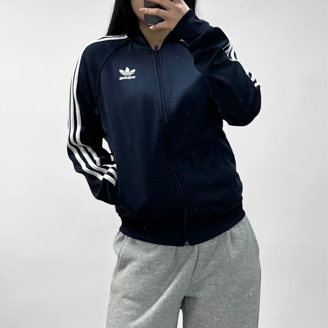 아디다스 슈퍼스타 트랙탑 져지 네이비 상품이미지1