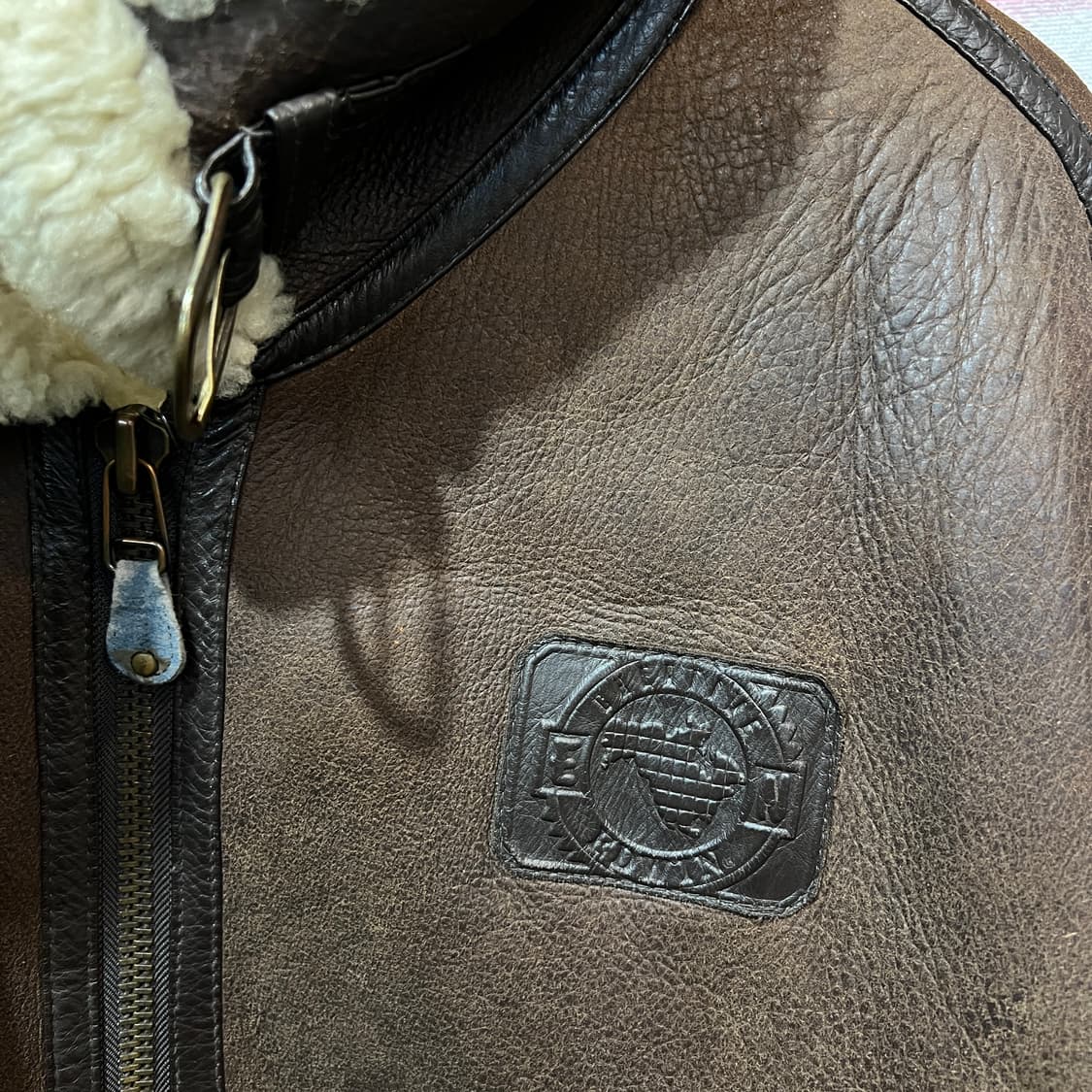 에드윈 90‘s B3 양가죽 무스탕 상품이미지2