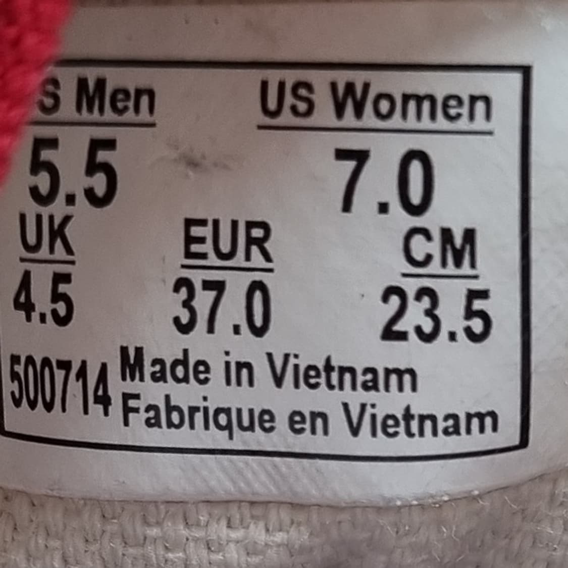 반스 체커보드 여성스니커즈235  상품이미지6