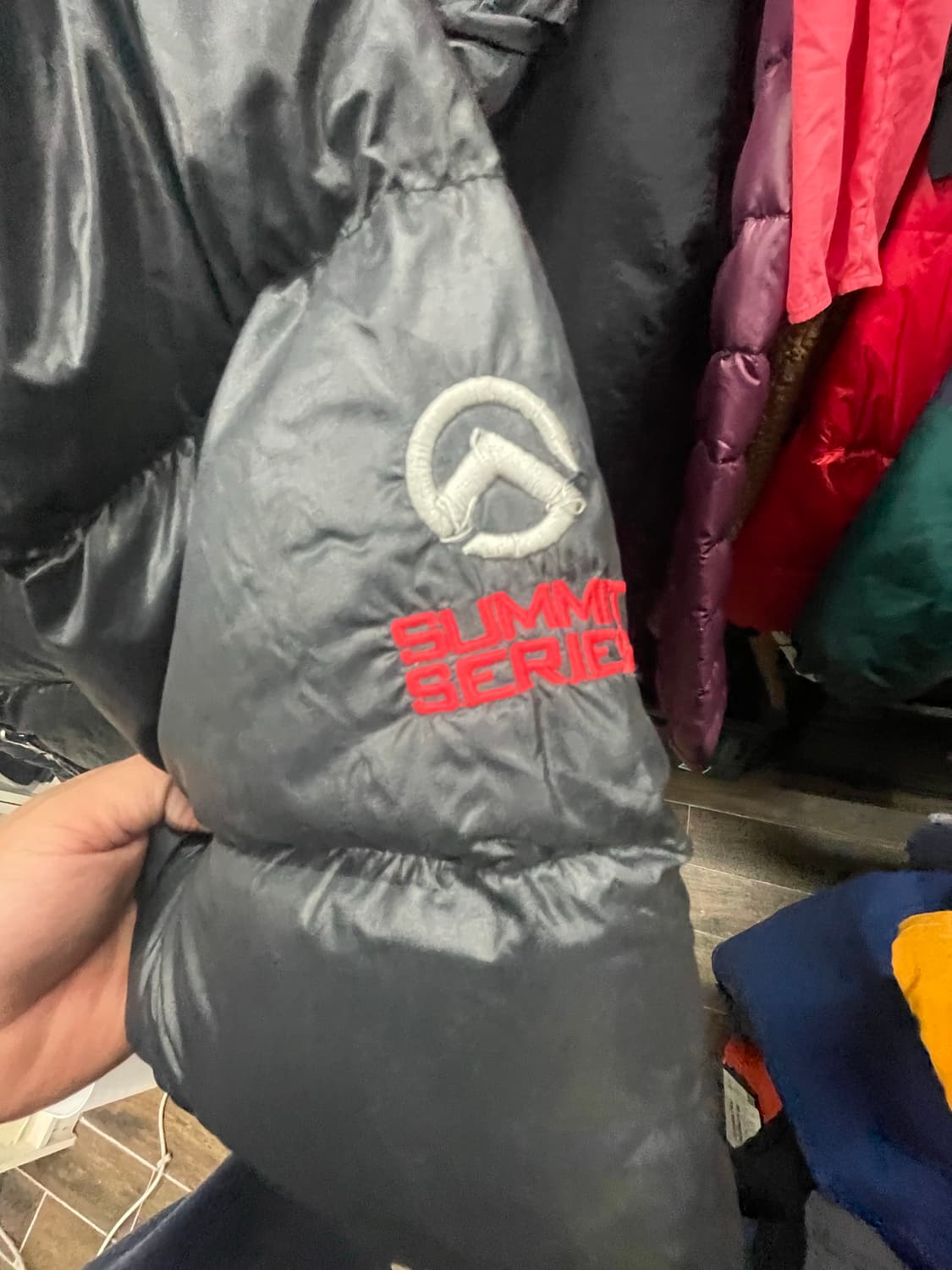 노스페이스 블랙패딩 상품이미지5