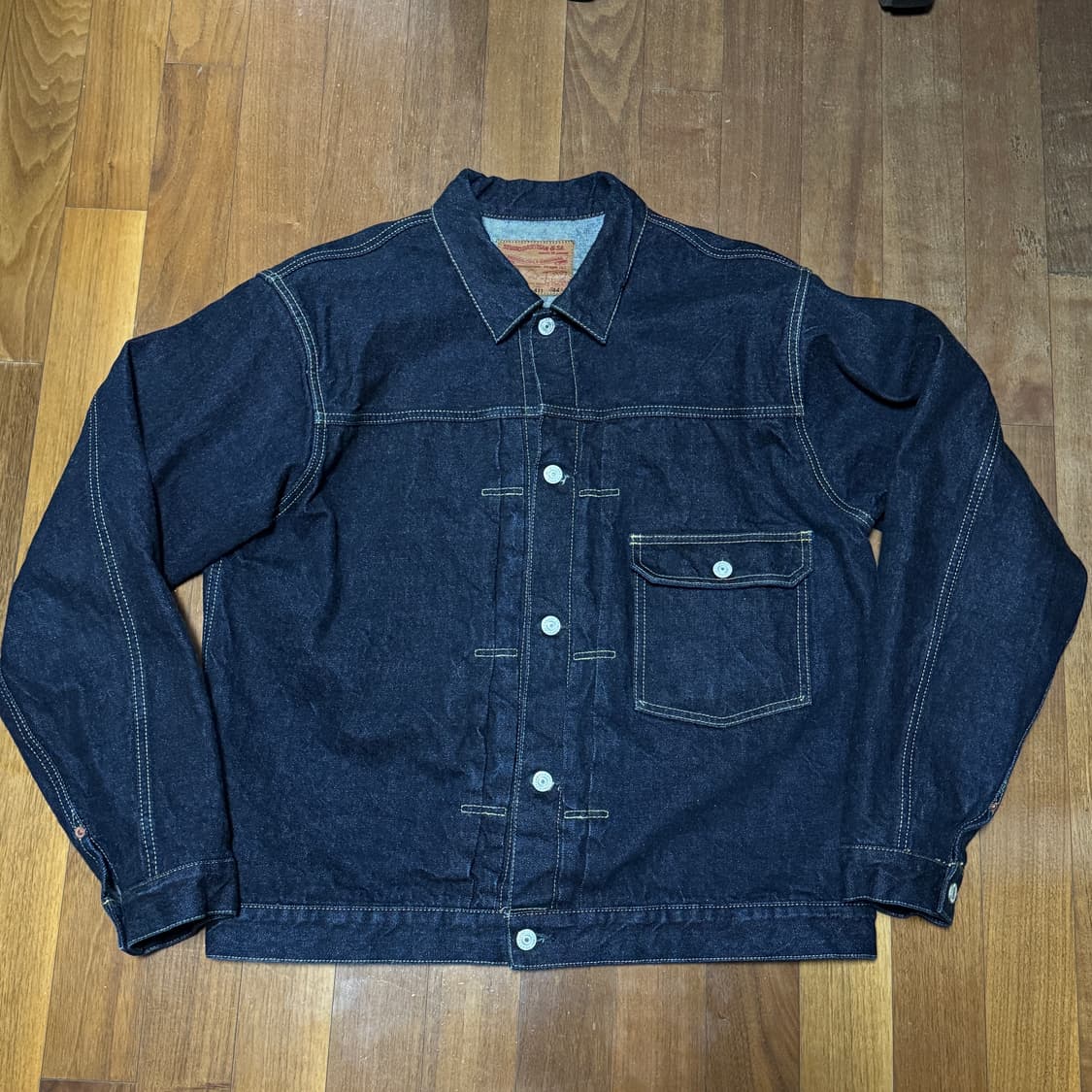 스튜디오 다치산 1세대 type 1 데님 자켓 SD-411 (15온즈) 상품이미지1