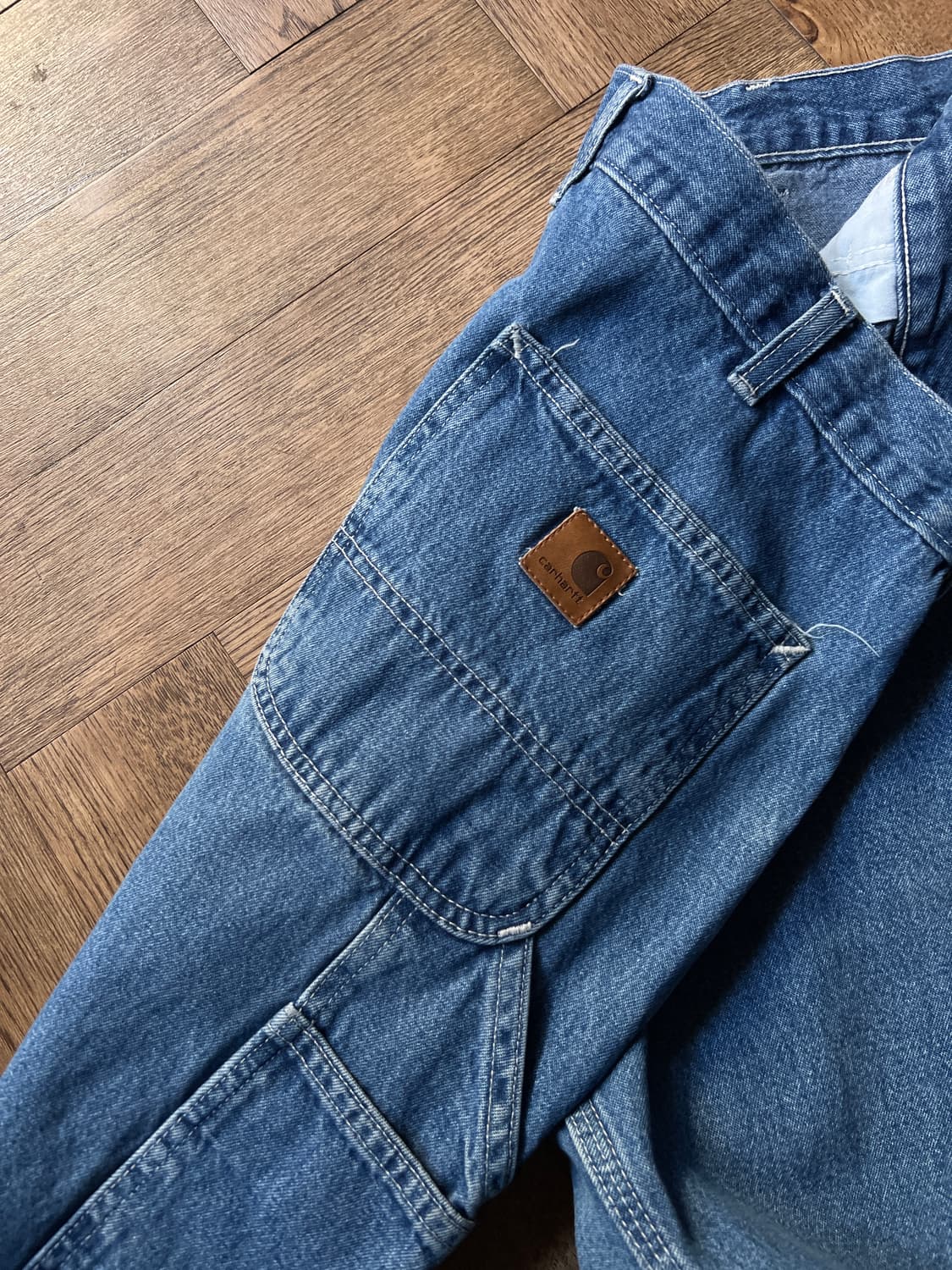 [36]칼하트 USA 덩가리핏 싱글니 카펜터 워크 데님 팬츠 상품이미지6