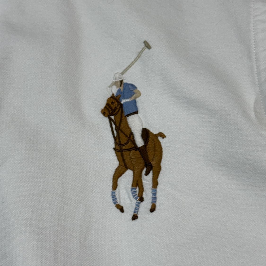 L) 폴로 랄프로렌 빅포니로고 클래식 화이트 옥스포드 셔츠 T1 상품이미지4