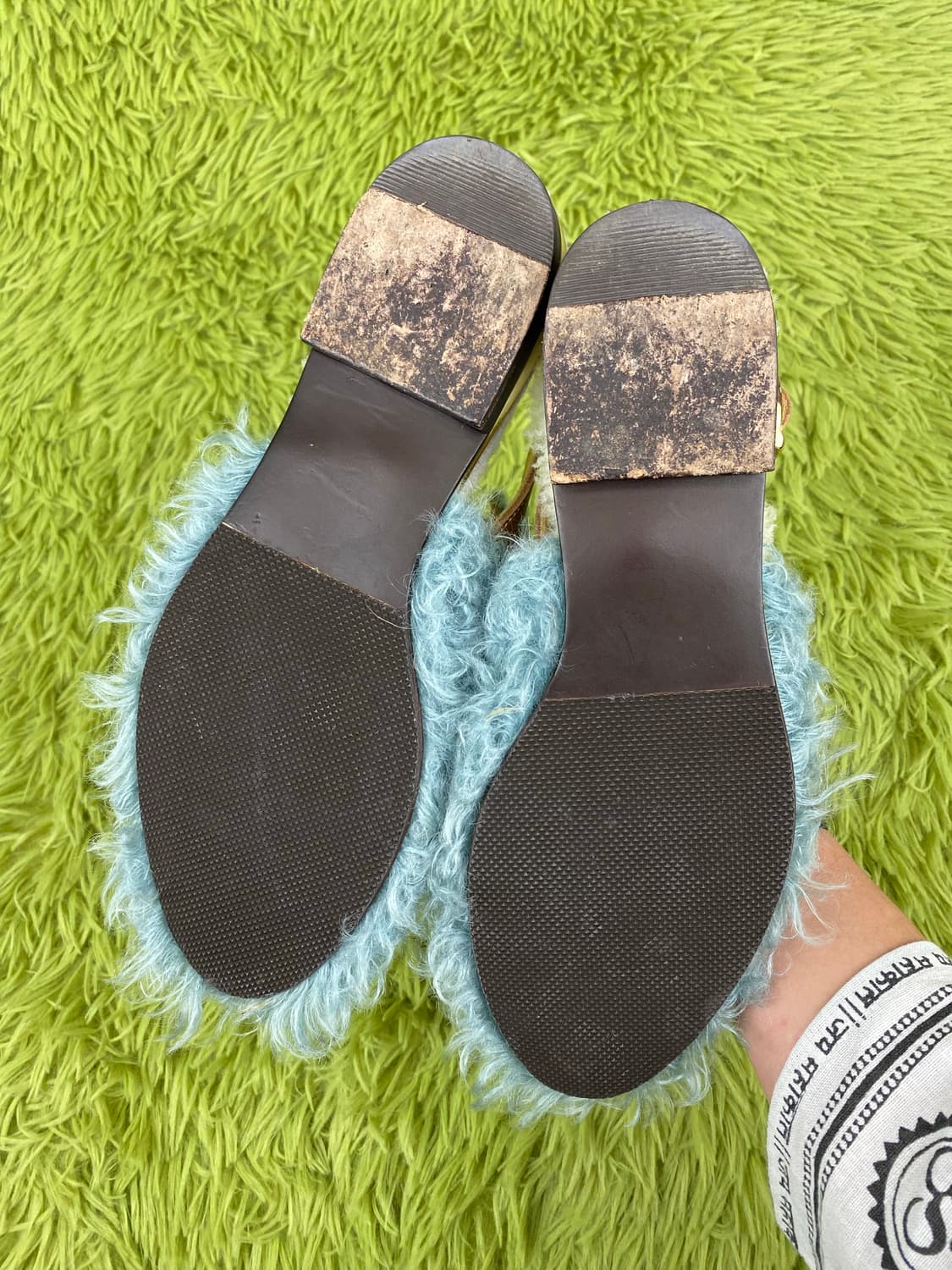 언더커버 2016 A/W 컬렉션 Perfect Day 울 플리스 퍼 샌들 상품이미지10