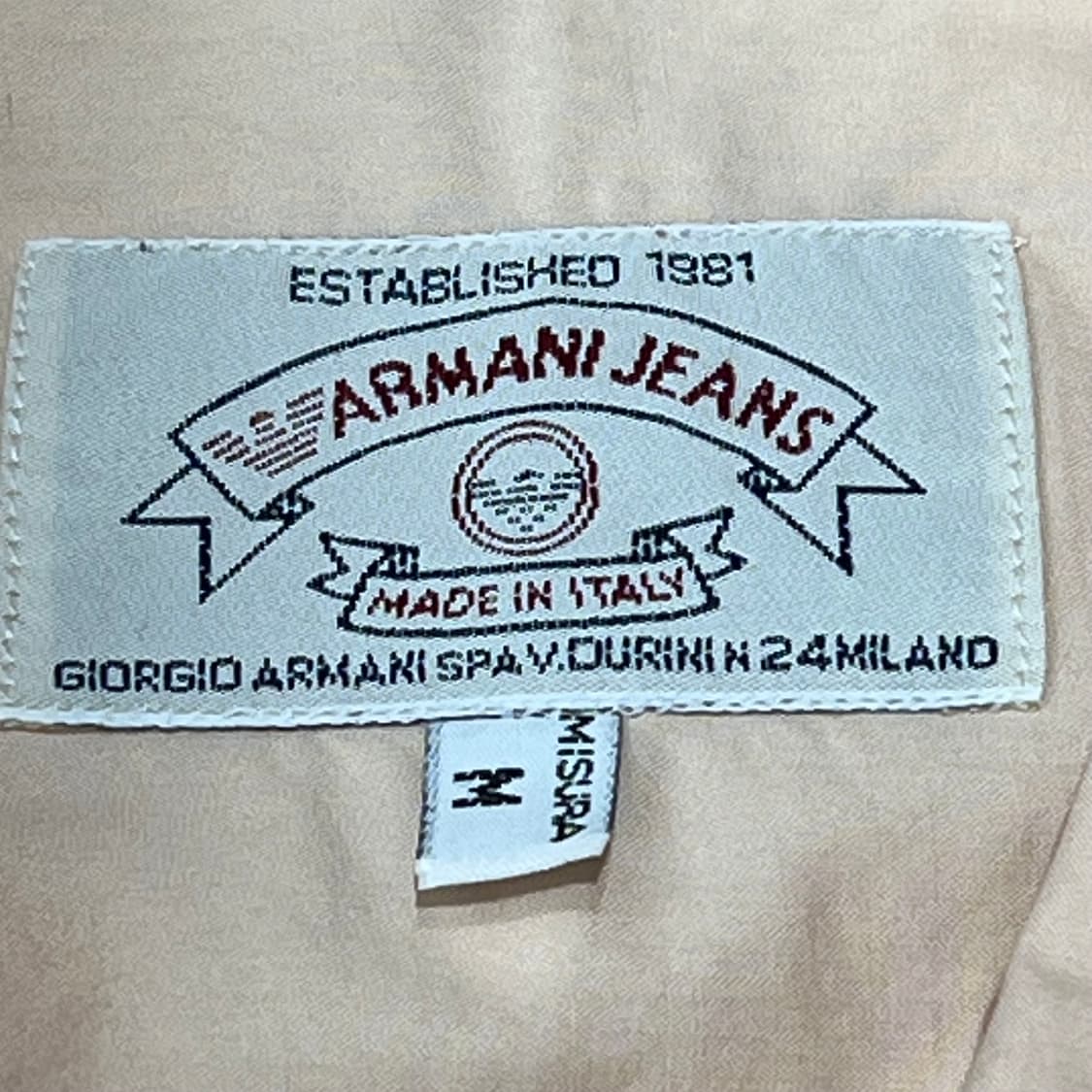 아르마니진스 백프린팅 반팔셔츠 s10330 상품이미지6