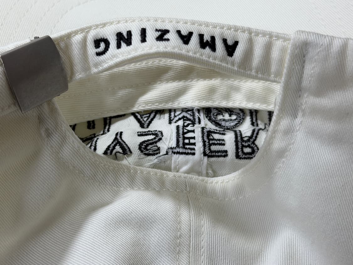 hysteric glamour 히스테릭글래머 캡 모자 화이트 상품이미지8