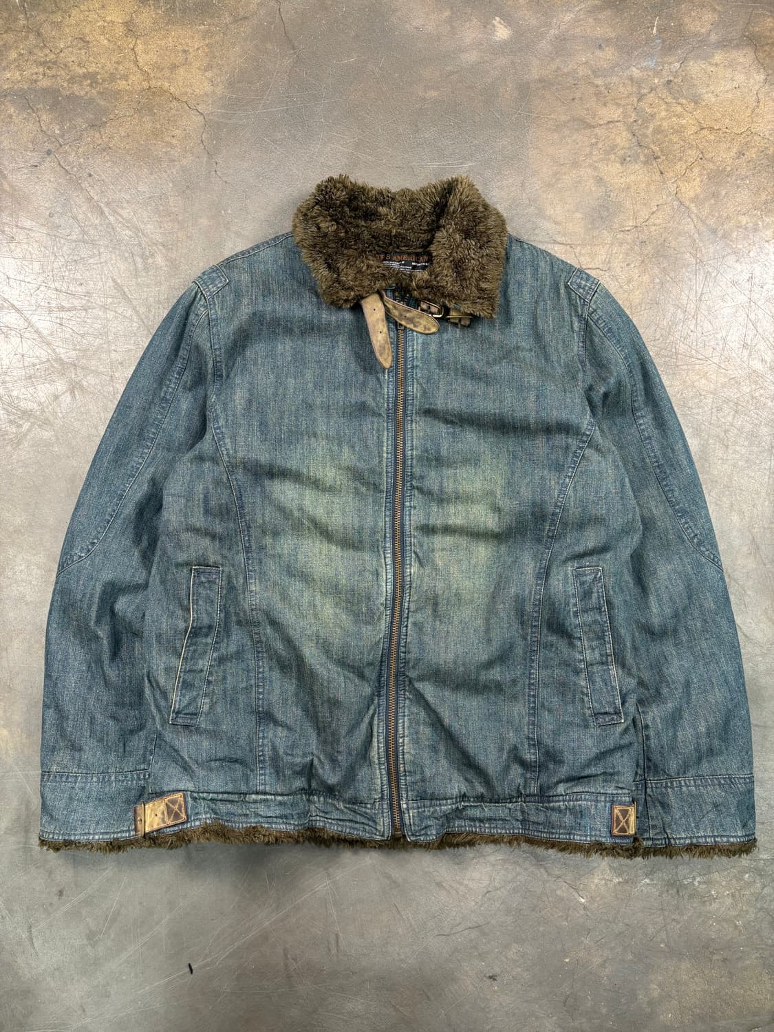 스미스 아메리칸 데님 무스탕 자켓 상품이미지1