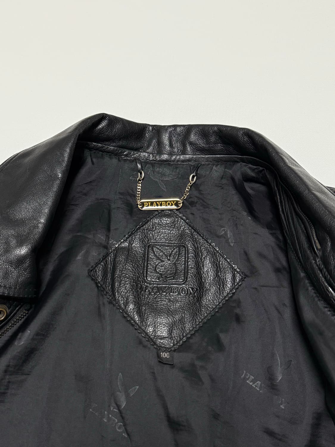 PLAY BOY 플레이보이 가죽 자켓 상품이미지4