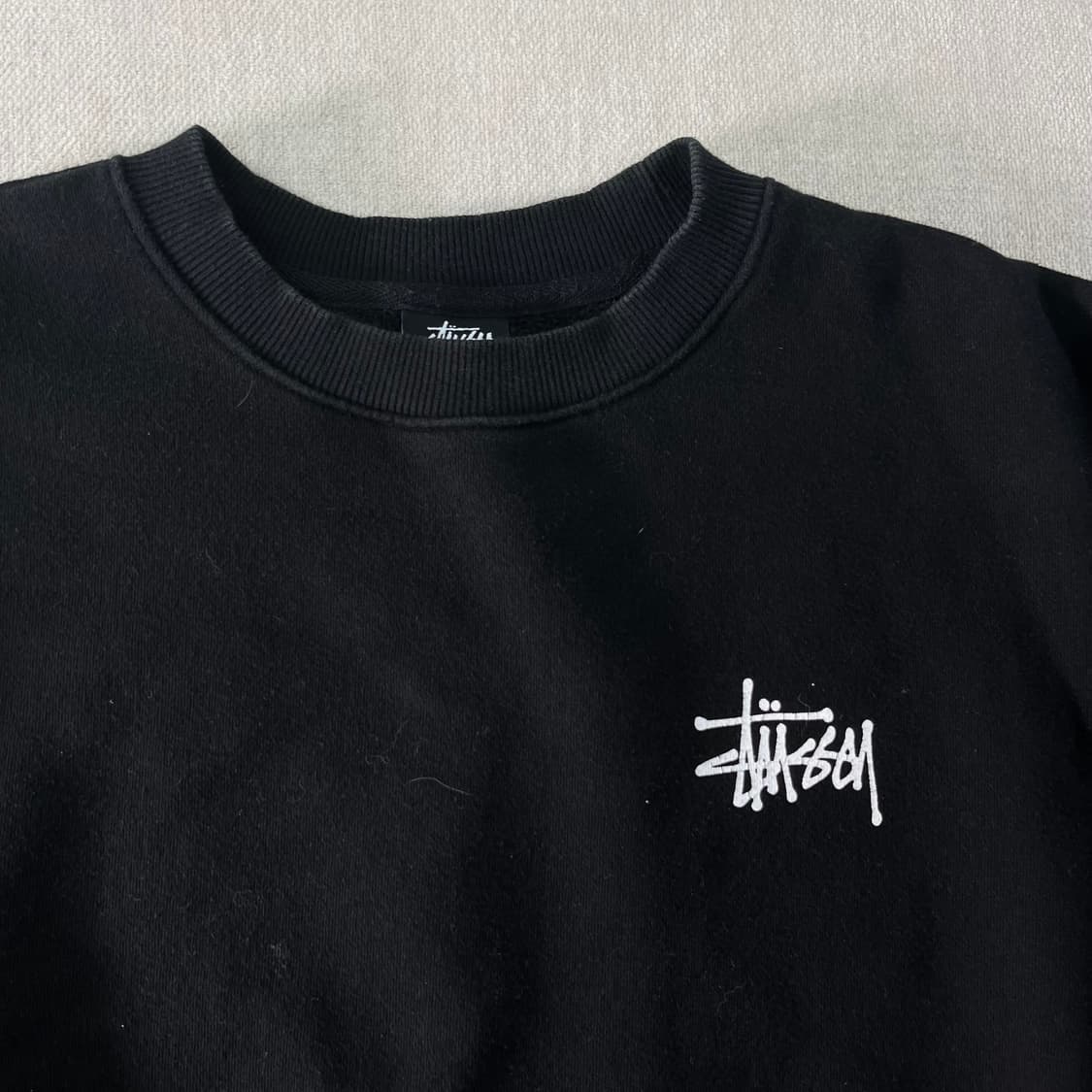 95 스투시 베이직로고 맨투맨 상품이미지3