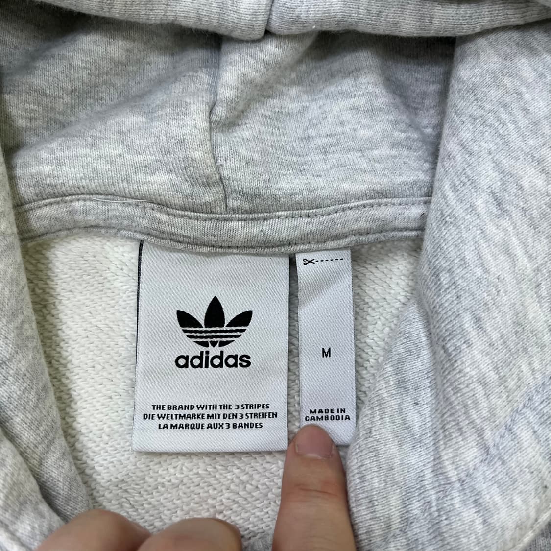 M 아디다스 스몰로고 후드티 0527M 상품이미지2