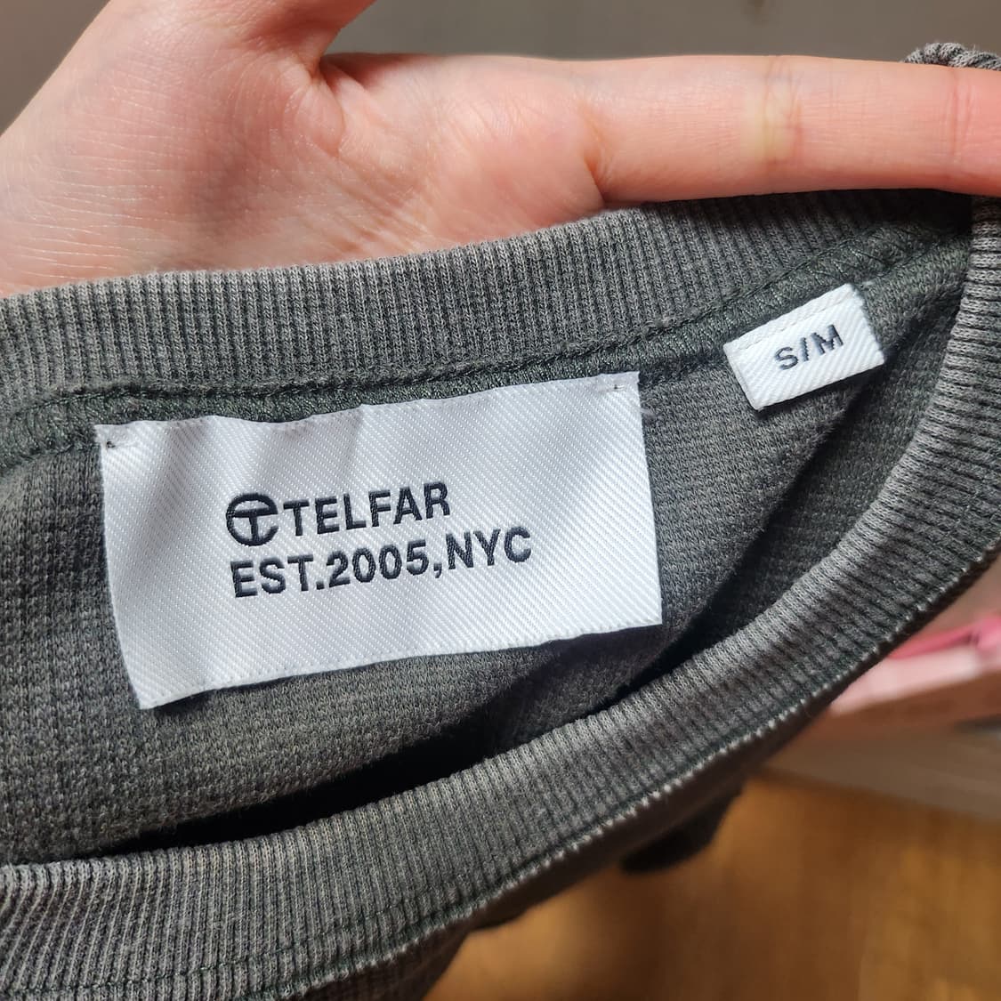 텔파 롱슬리브 차콜 상품이미지3