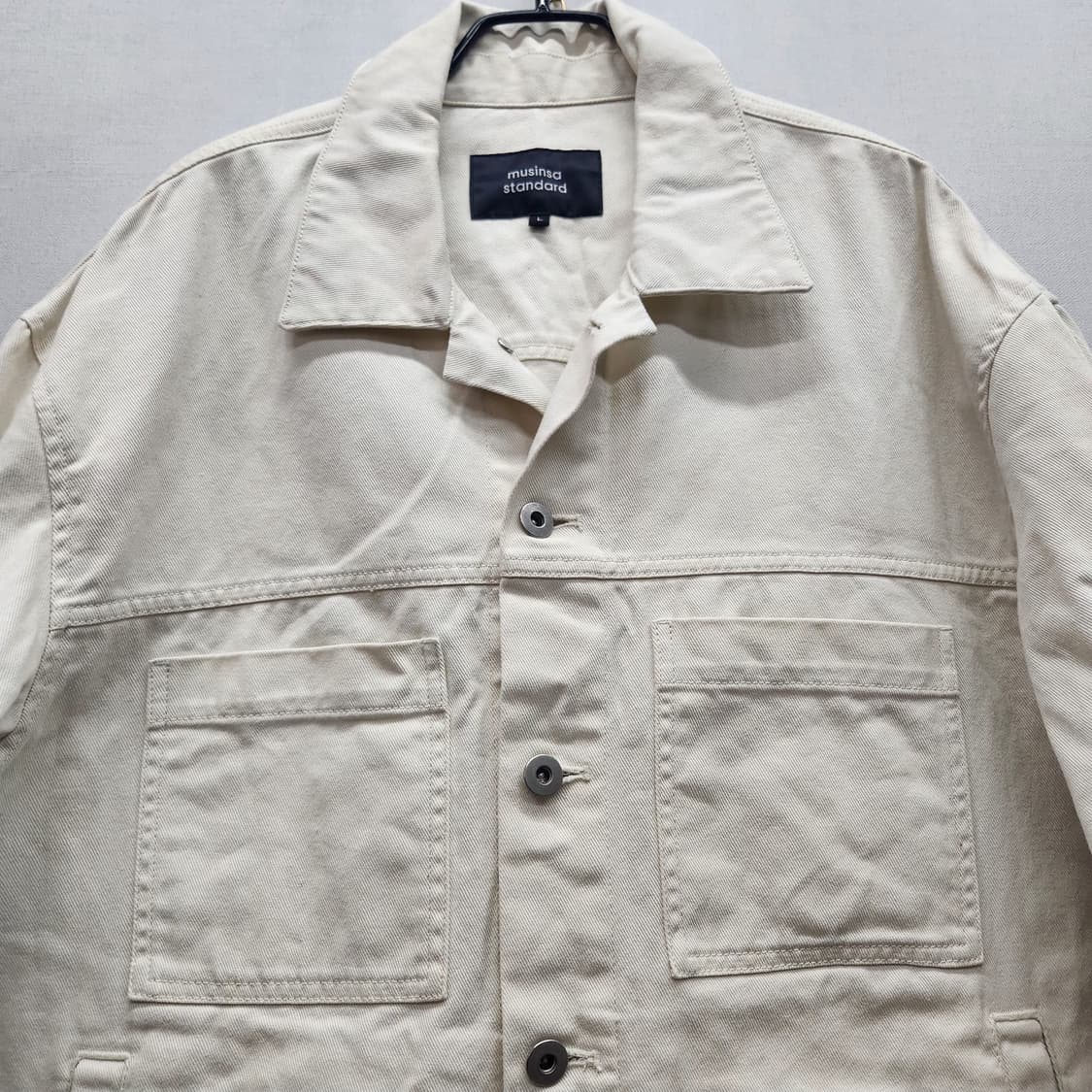 무신사스탠다드 데님 트러커 자켓 L(L) 상품이미지2