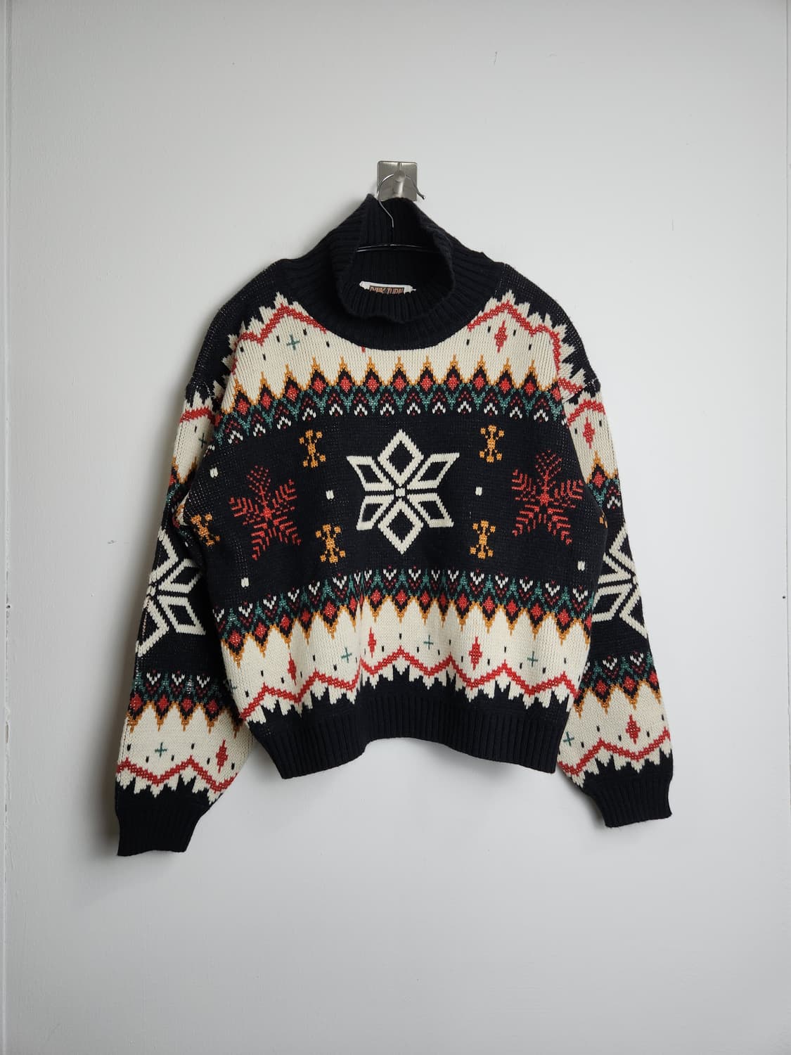 에스닉 눈꽃 니트 상품이미지6